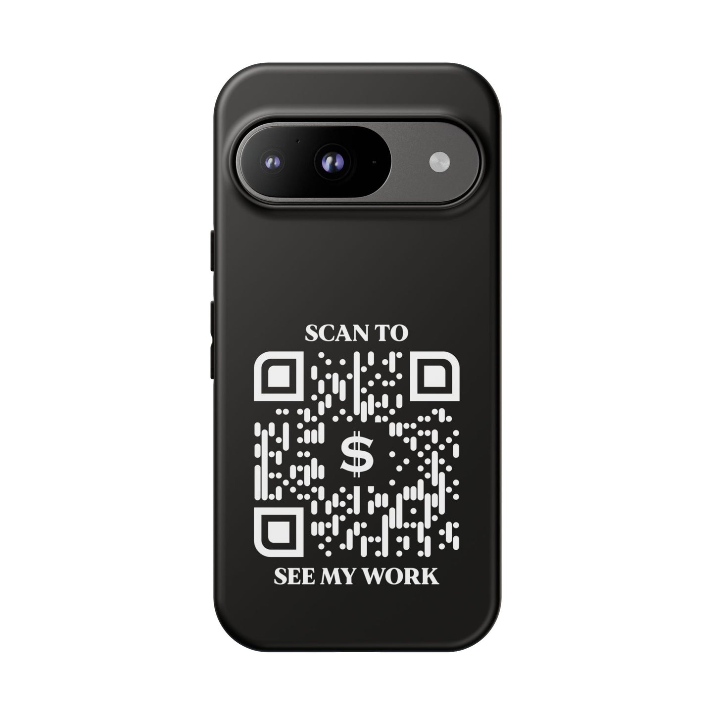 Business & Networking β Tough Case β Black β Scan to See My Work