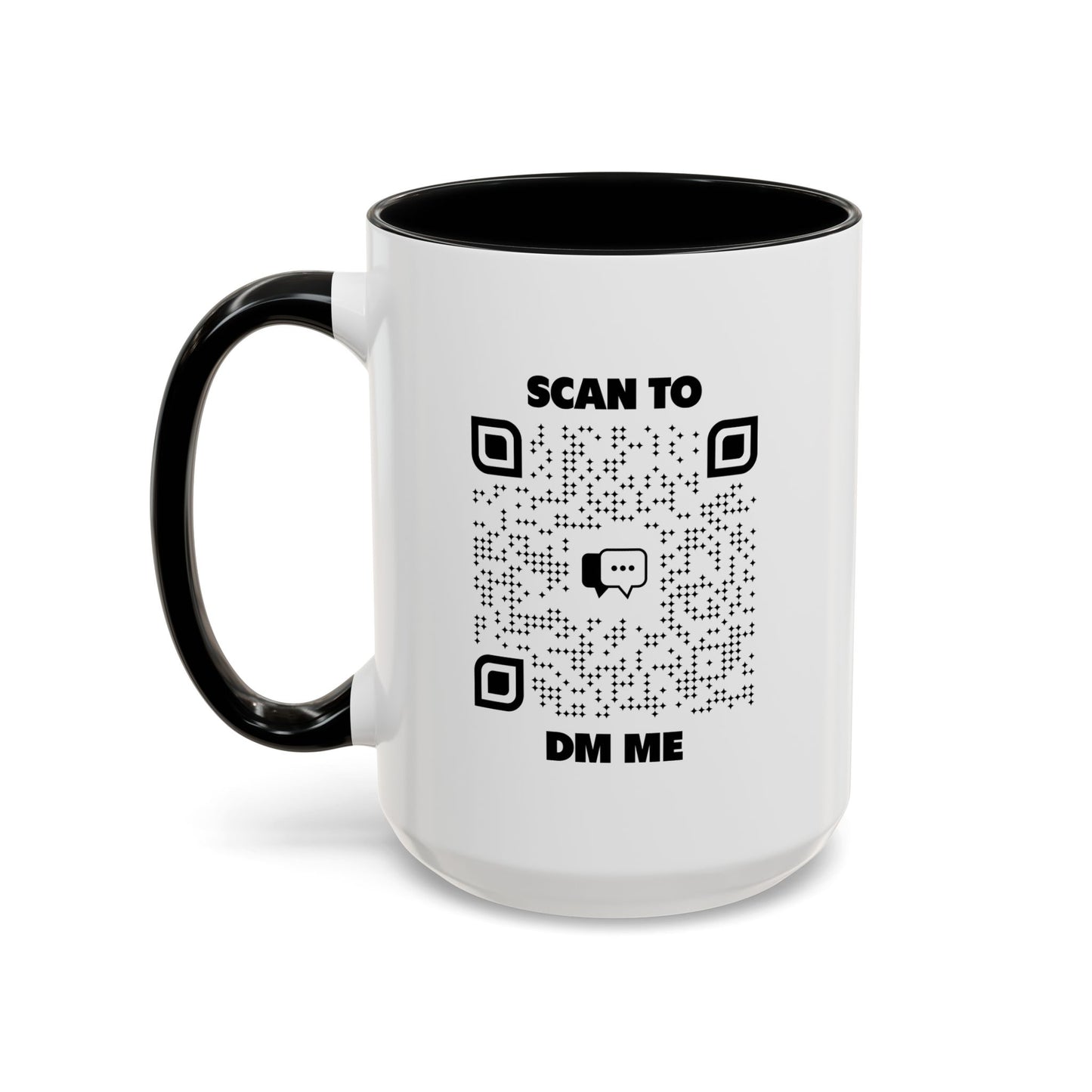 Dating β Mug β Black β Scan to DM Me