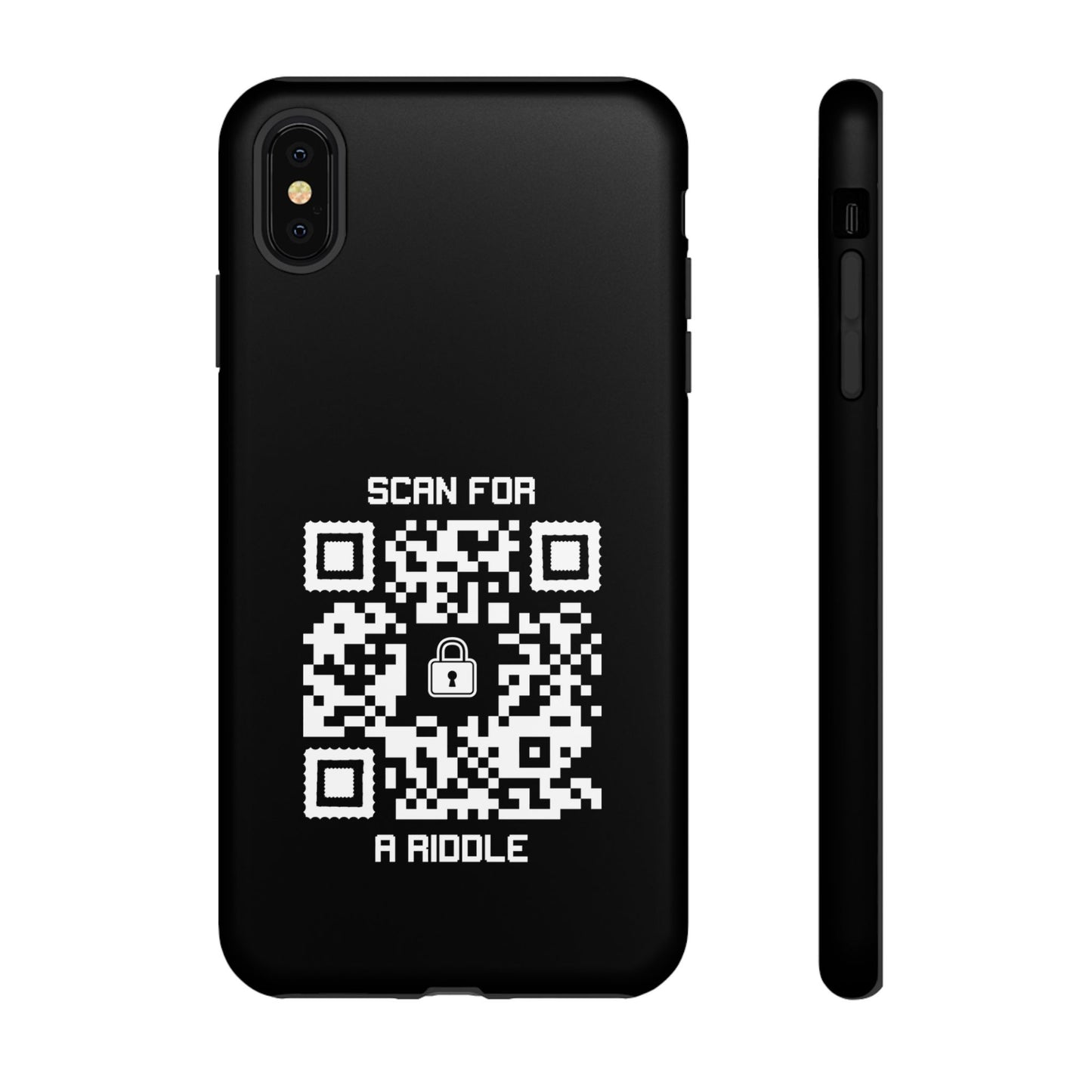 Hidden β Tough Case β Black β Scan for a Riddle