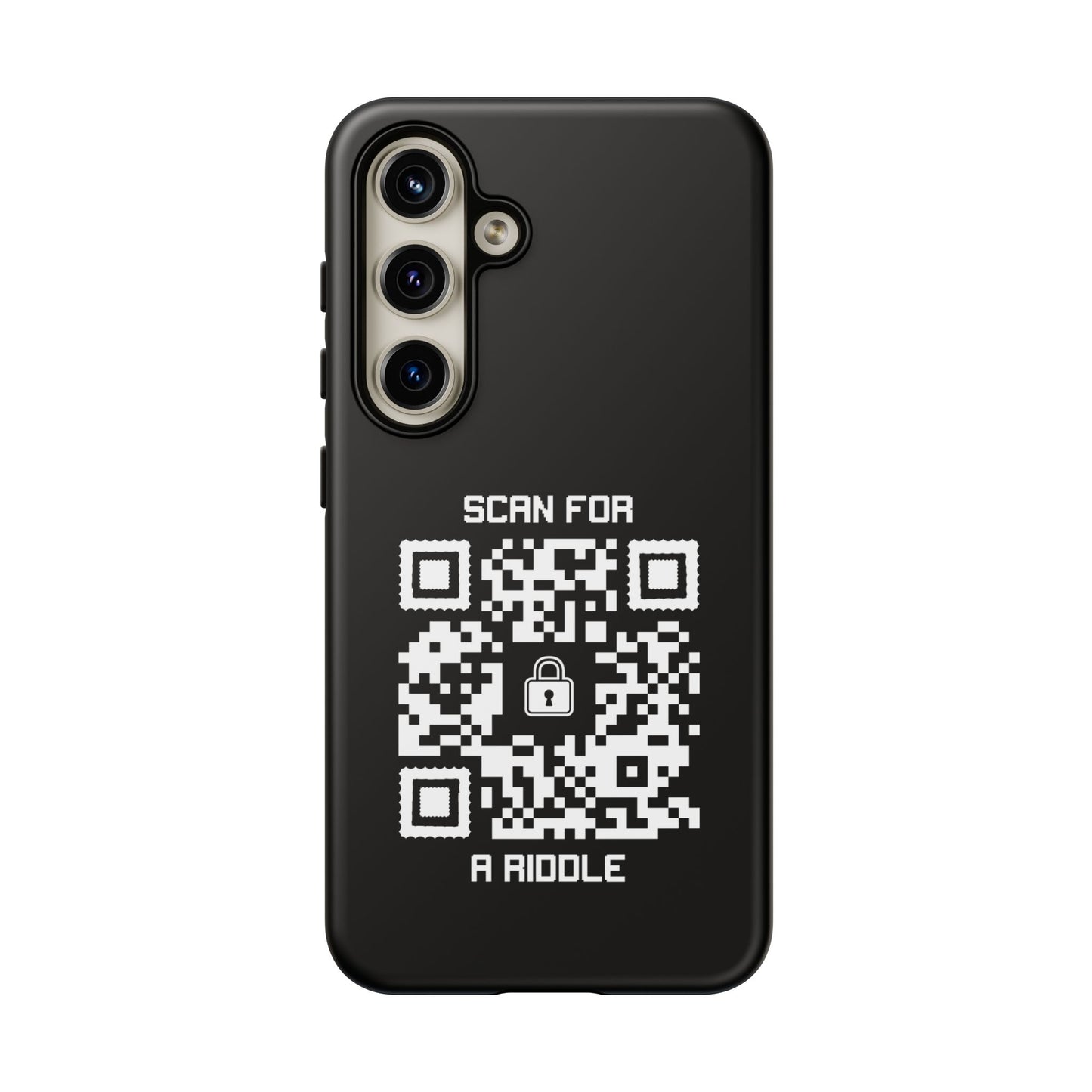 Hidden β Tough Case β Black β Scan for a Riddle