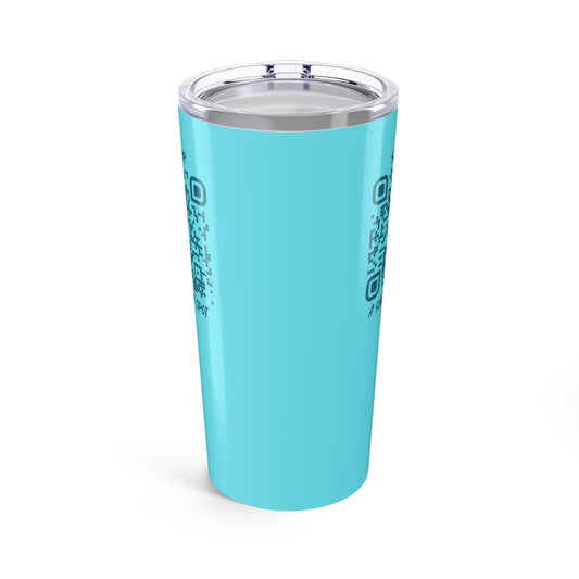 Travel – Tumbler – Blue – Scan for a Surprise Spot