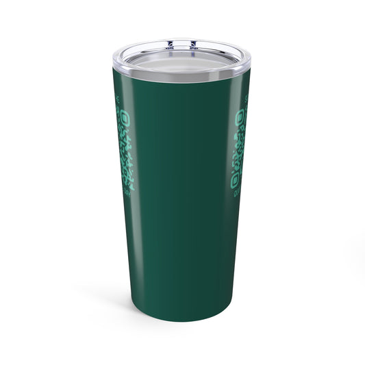 Home & Cozy β Tumbler β Green β Scan for the Quote of the Day