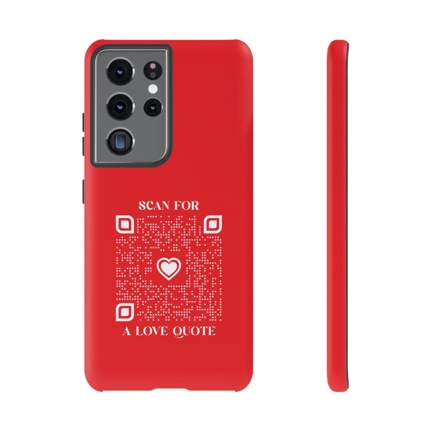Love β Tough Case β Red β Scan for a Love Quote