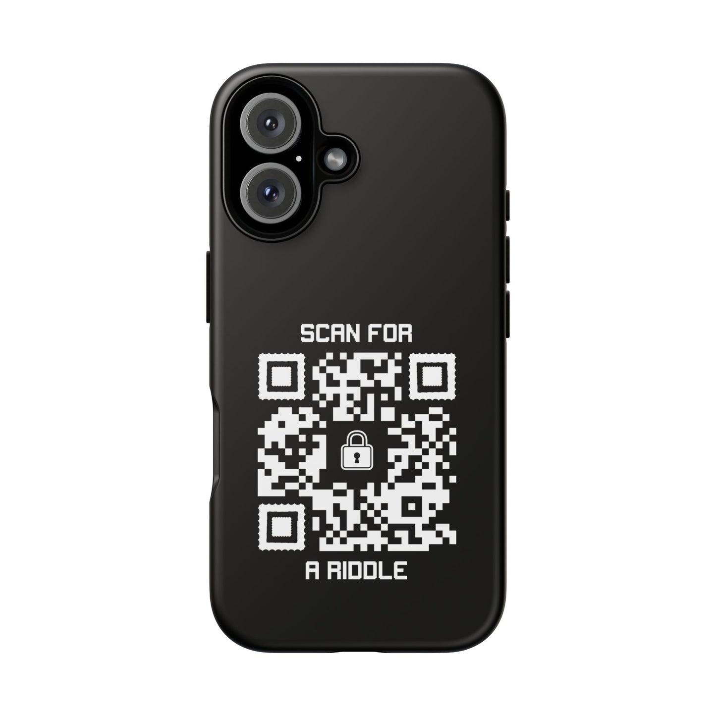 Hidden β Tough Case β Black β Scan for a Riddle