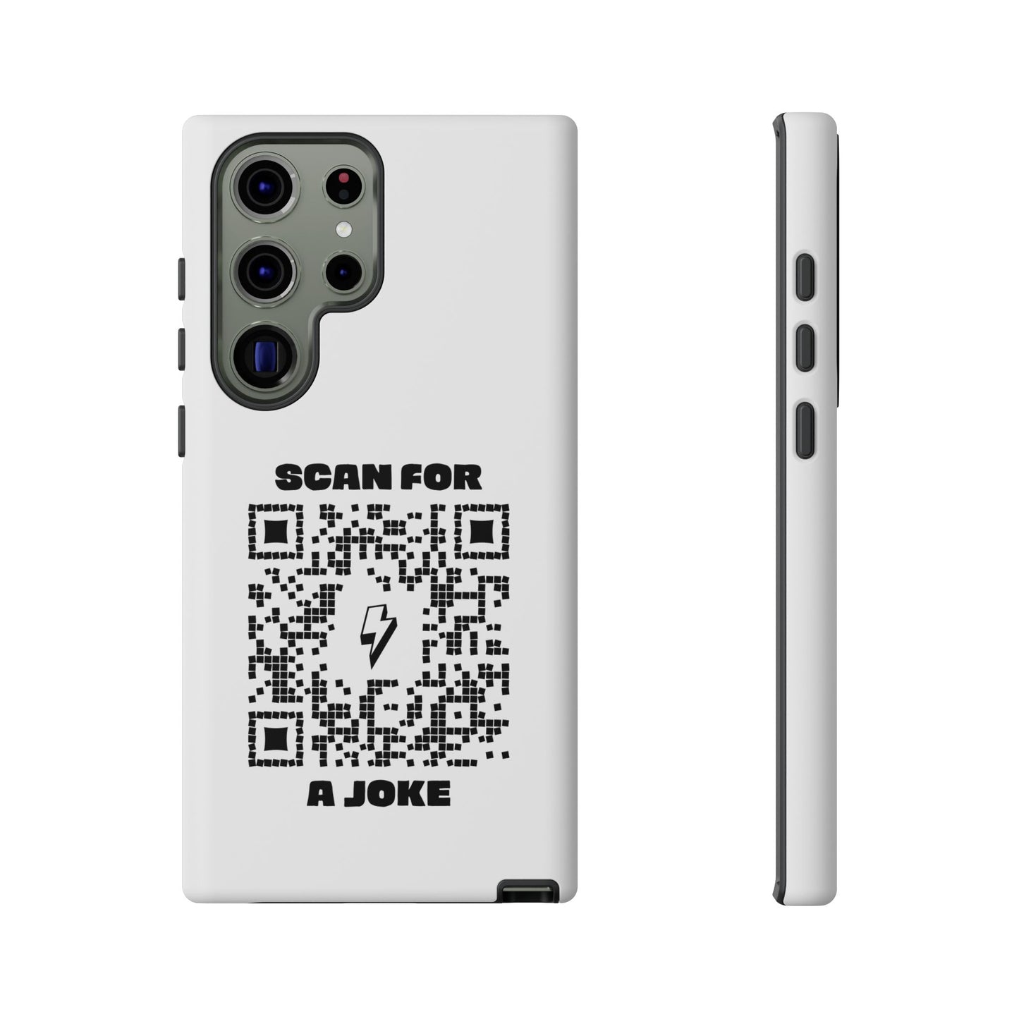 Fun β Tough Case β White β Scan for a Joke