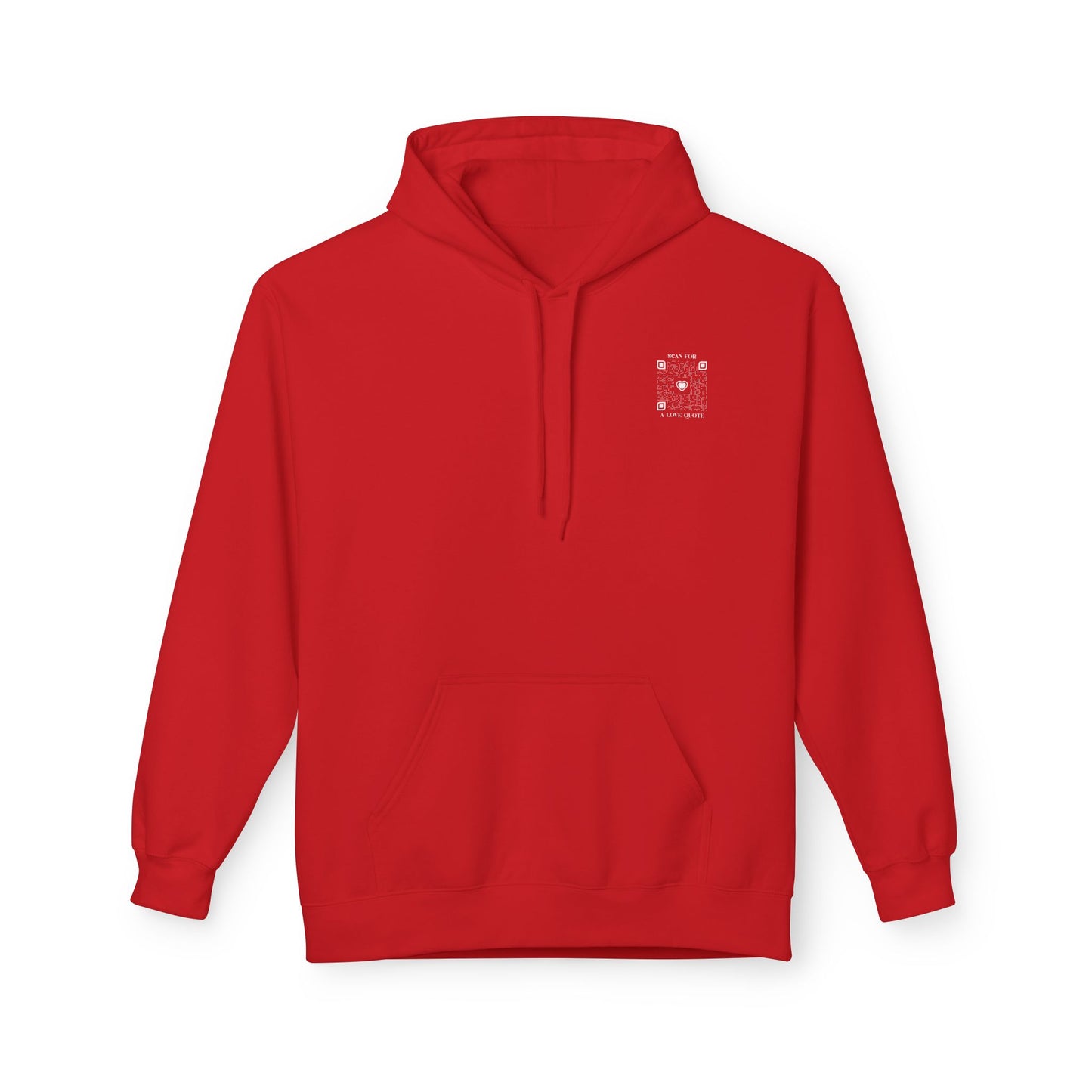 Love β Hoodie β Scan for a Love Quote