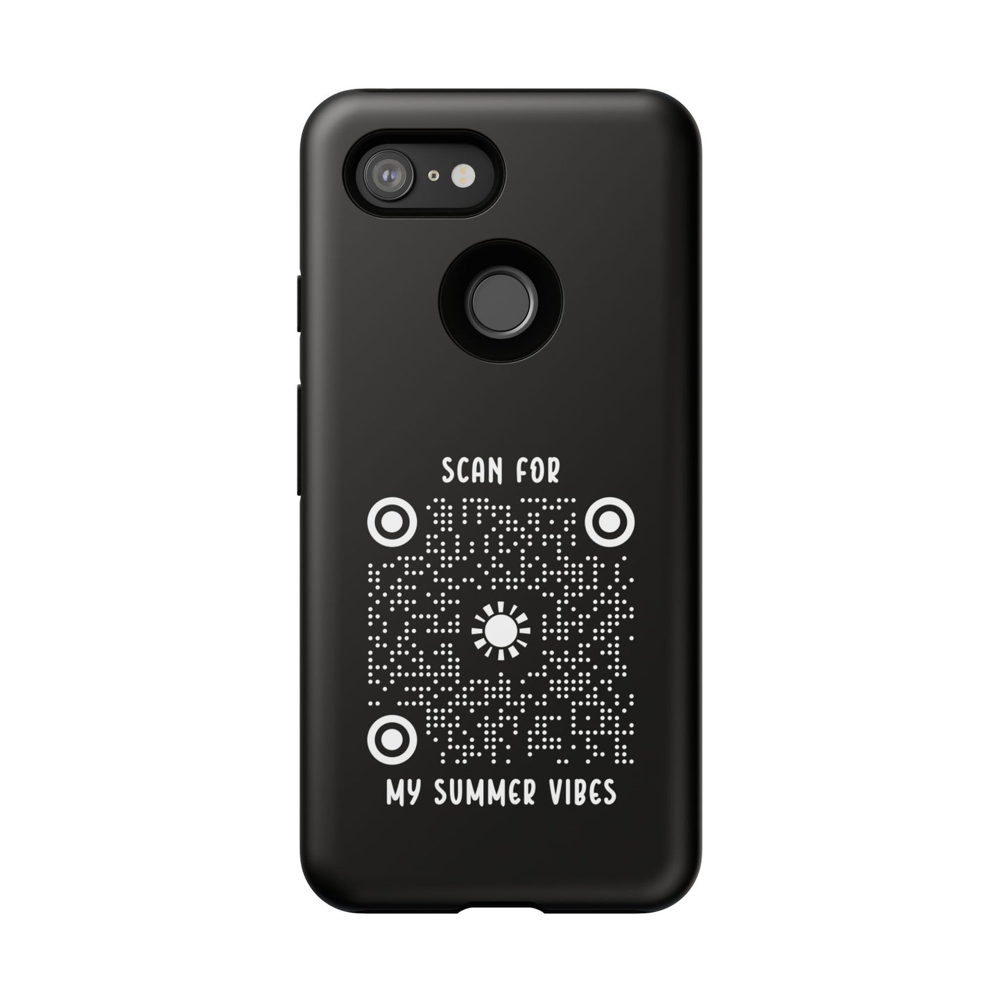 Summer β Tough Case β Black β Scan for My Summer Vibes