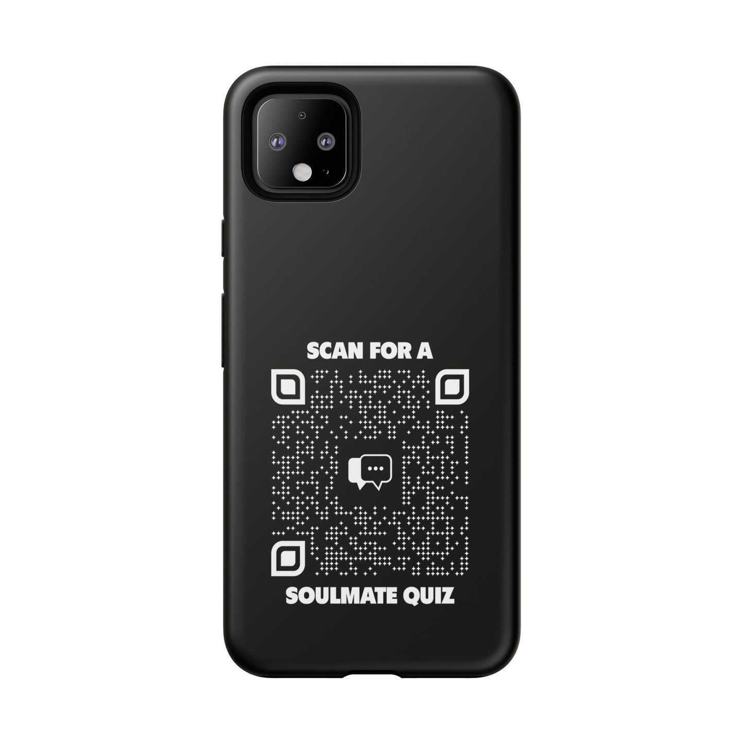 Dating โ Tough Case โ Black โ Scan for a Soulmate Quiz