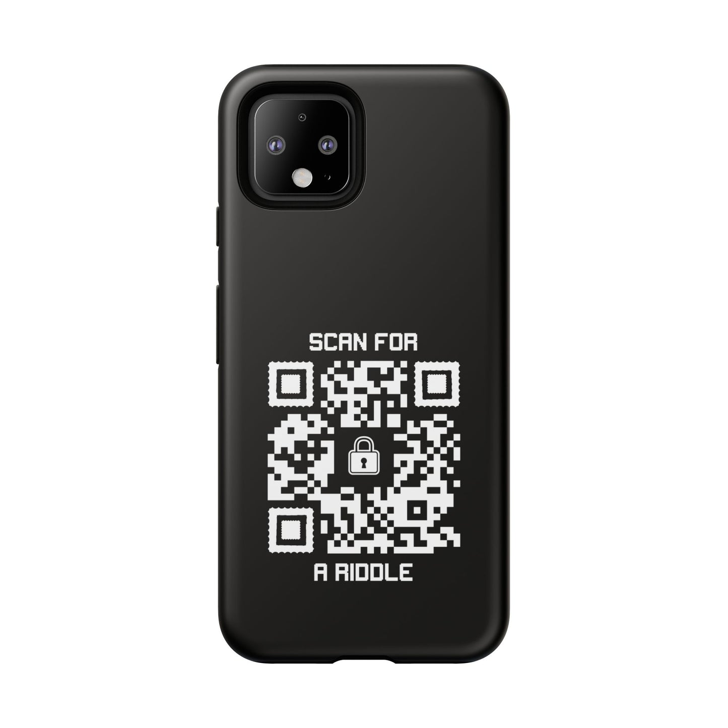 Hidden β Tough Case β Black β Scan for a Riddle