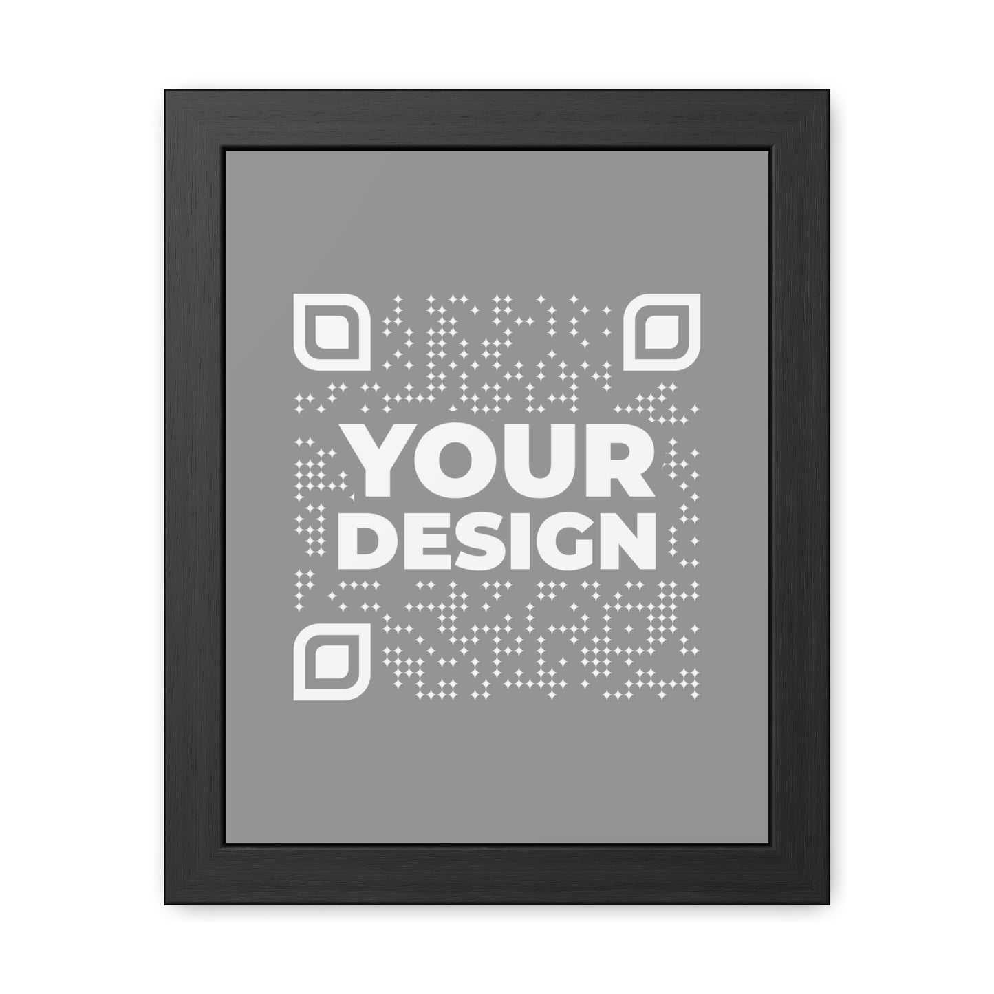 Framed Poster β Grey