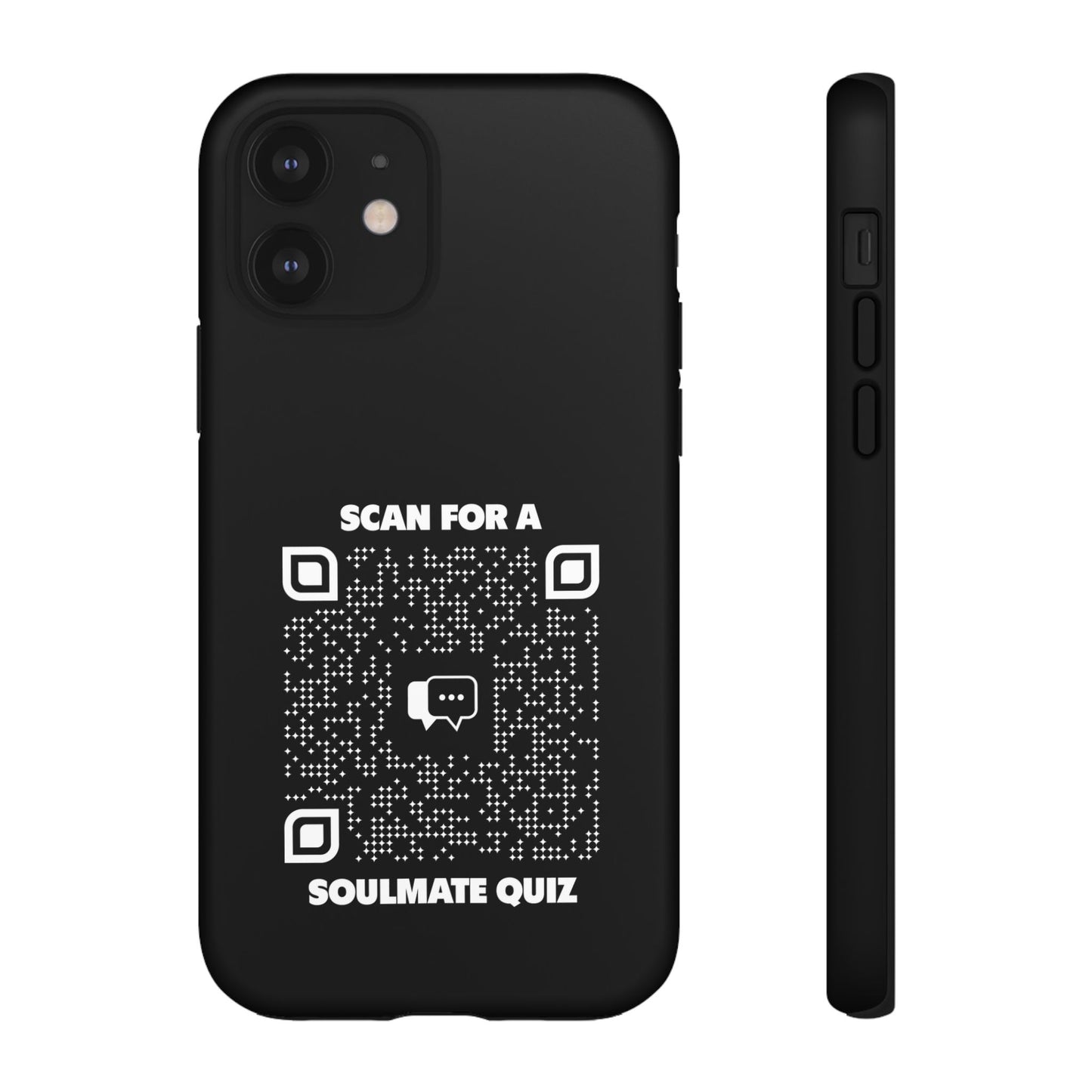 Dating โ Tough Case โ Black โ Scan for a Soulmate Quiz
