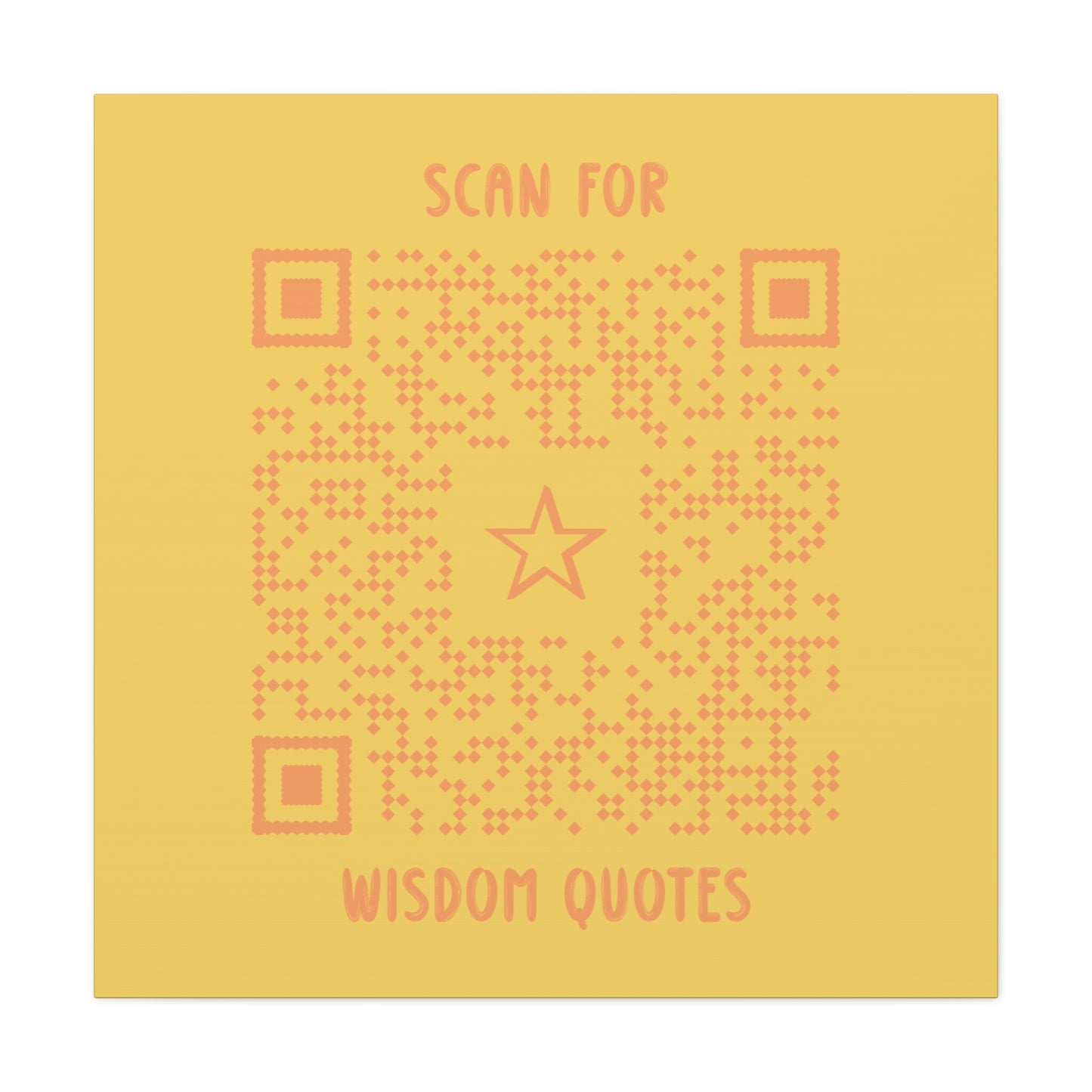 Inspiration β Canvas β Yellow β Scan for Wisdom Quotes