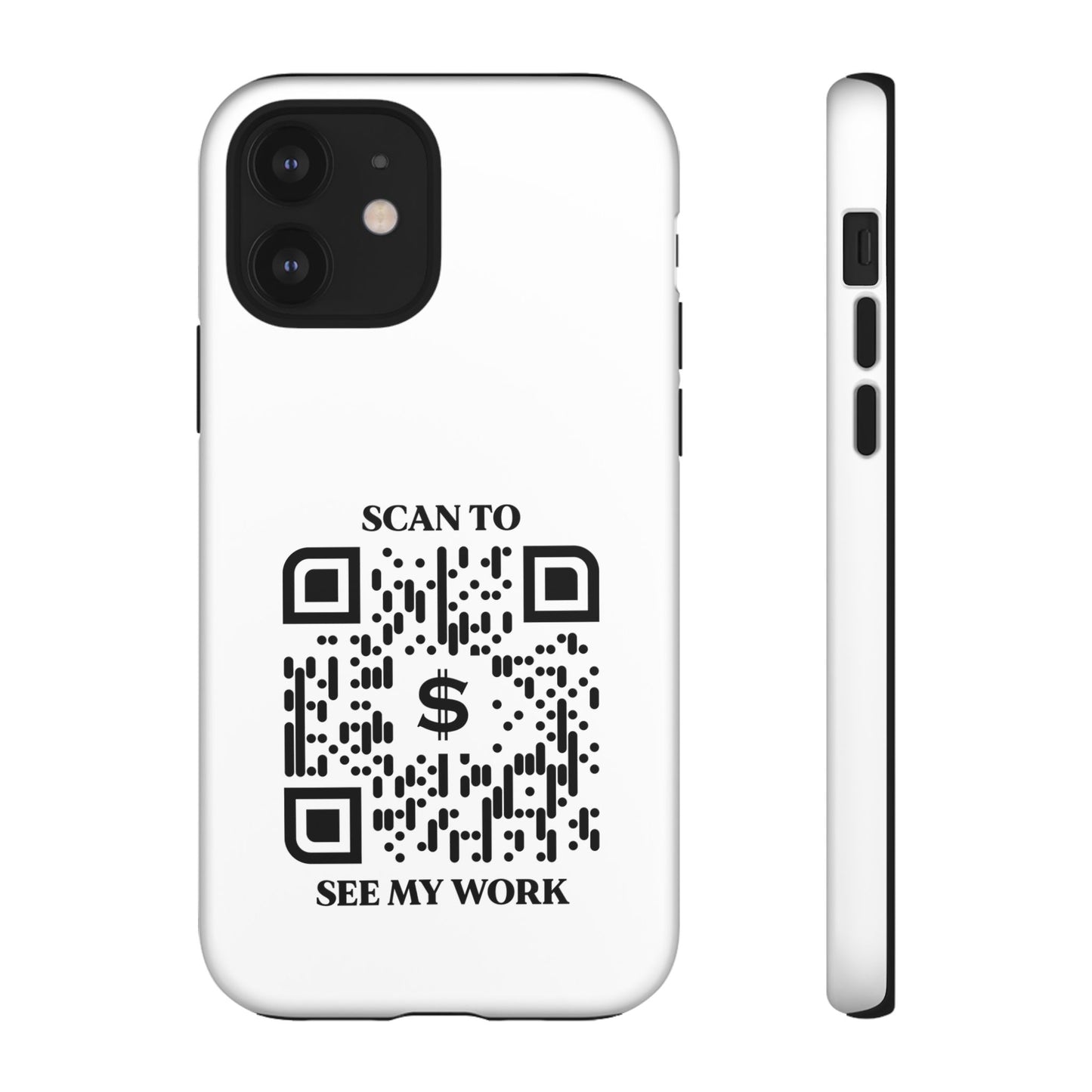 Business & Networking β Tough Case β White β Scan to See My Work