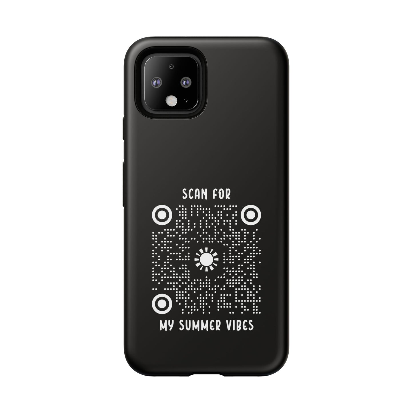 Summer β Tough Case β Black β Scan for My Summer Vibes