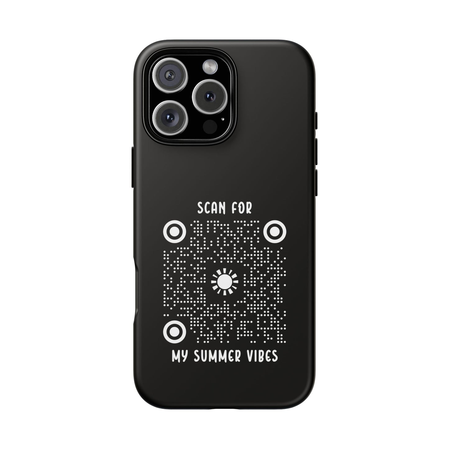 Summer β Tough Case β Black β Scan for My Summer Vibes
