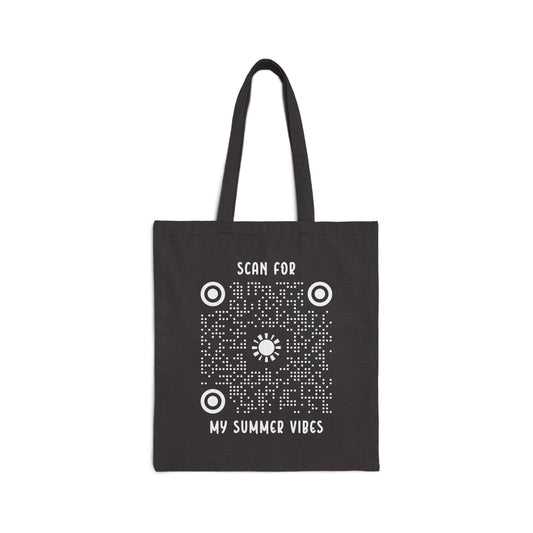 Summer β Tote Bag β Scan for My Summer Vibes
