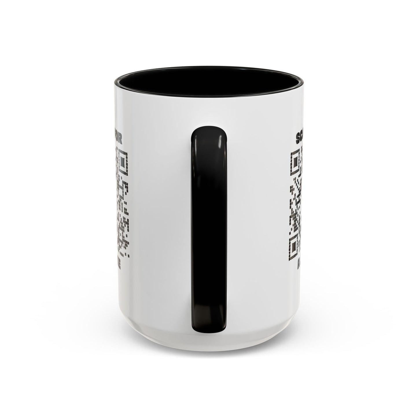 Fun β Mug β Black β Scan for a Joke