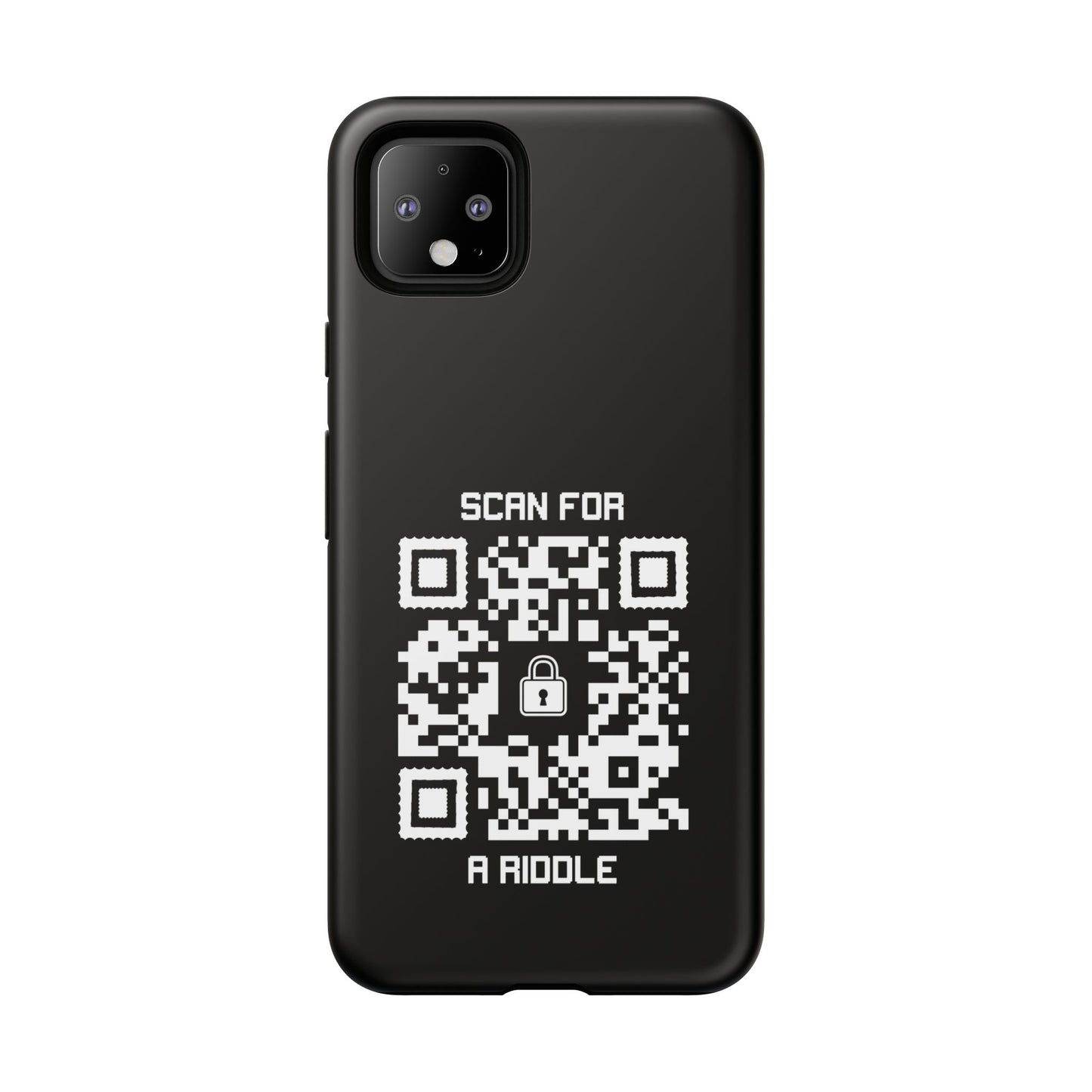 Hidden β Tough Case β Black β Scan for a Riddle