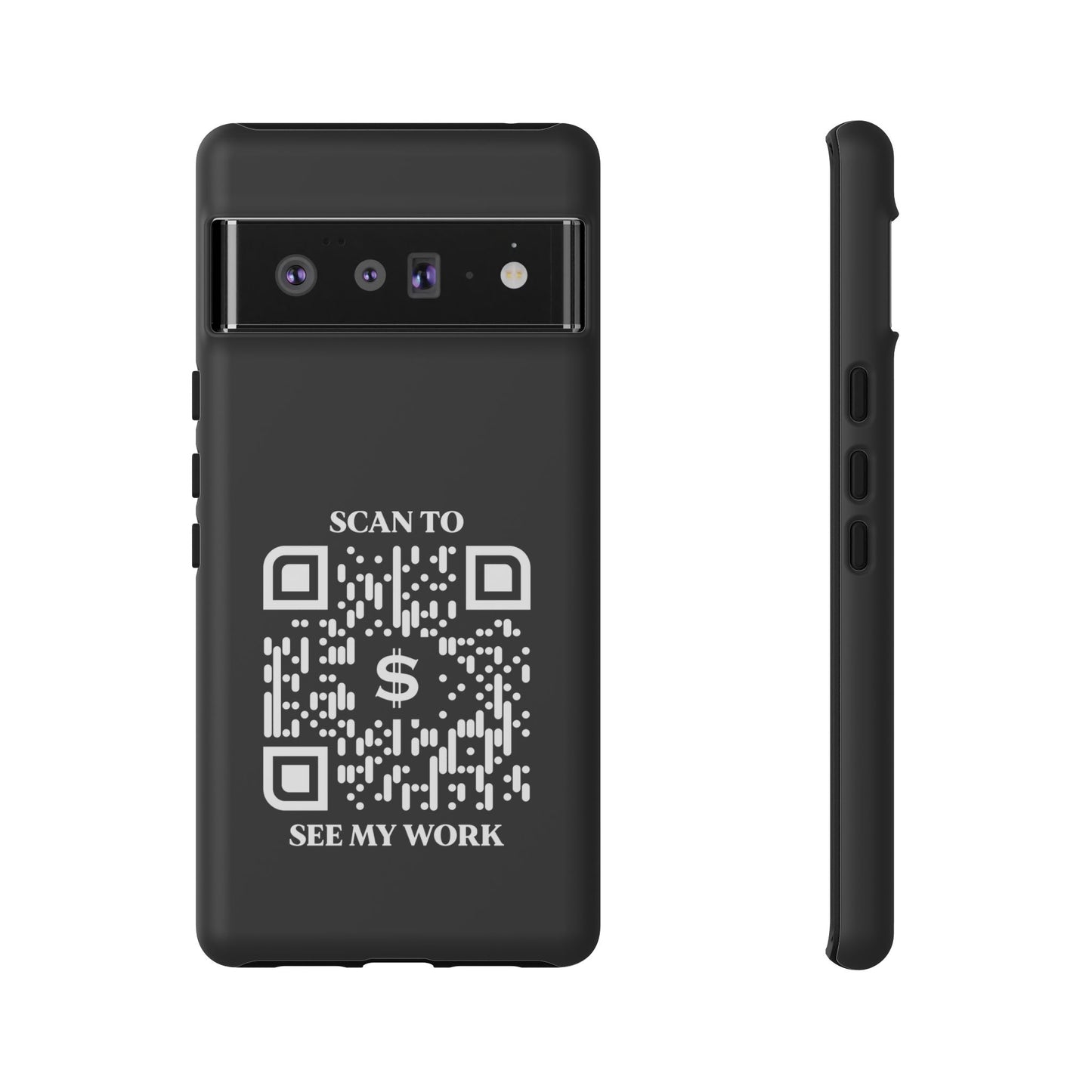 Business & Networking β Tough Case β Black β Scan to See My Work
