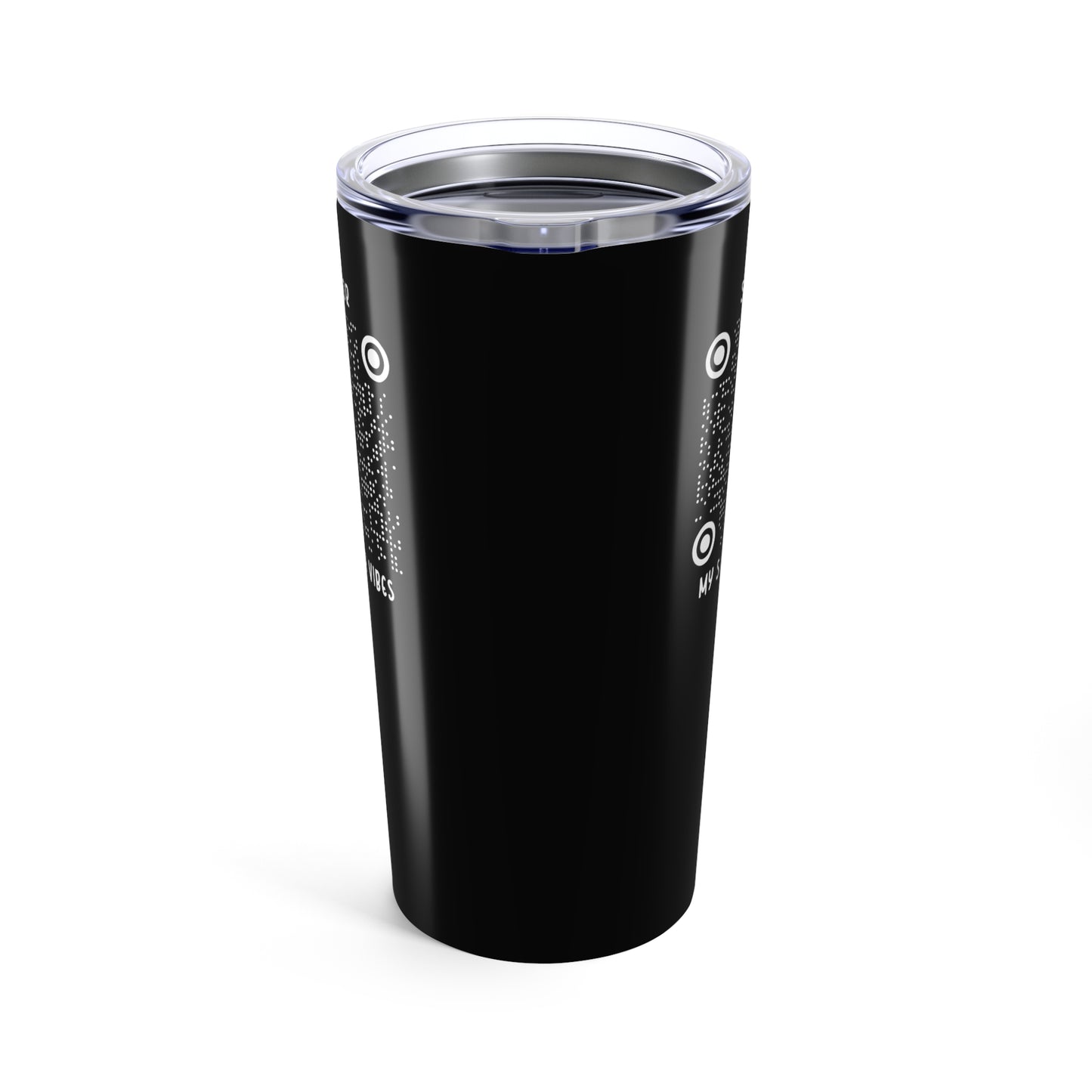 Summer β Tumbler β Black β Scan for My Summer Vibes