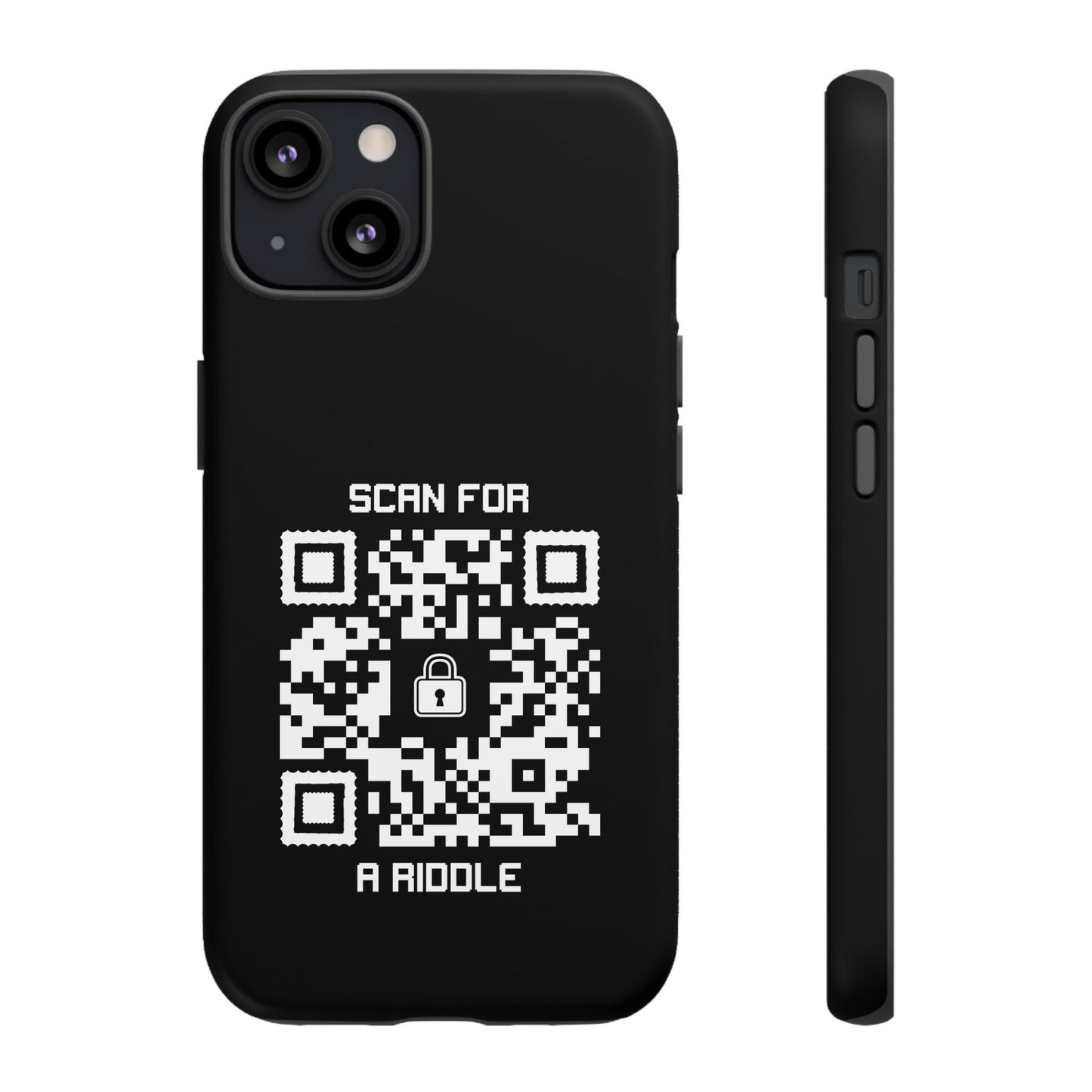 Hidden β Tough Case β Black β Scan for a Riddle