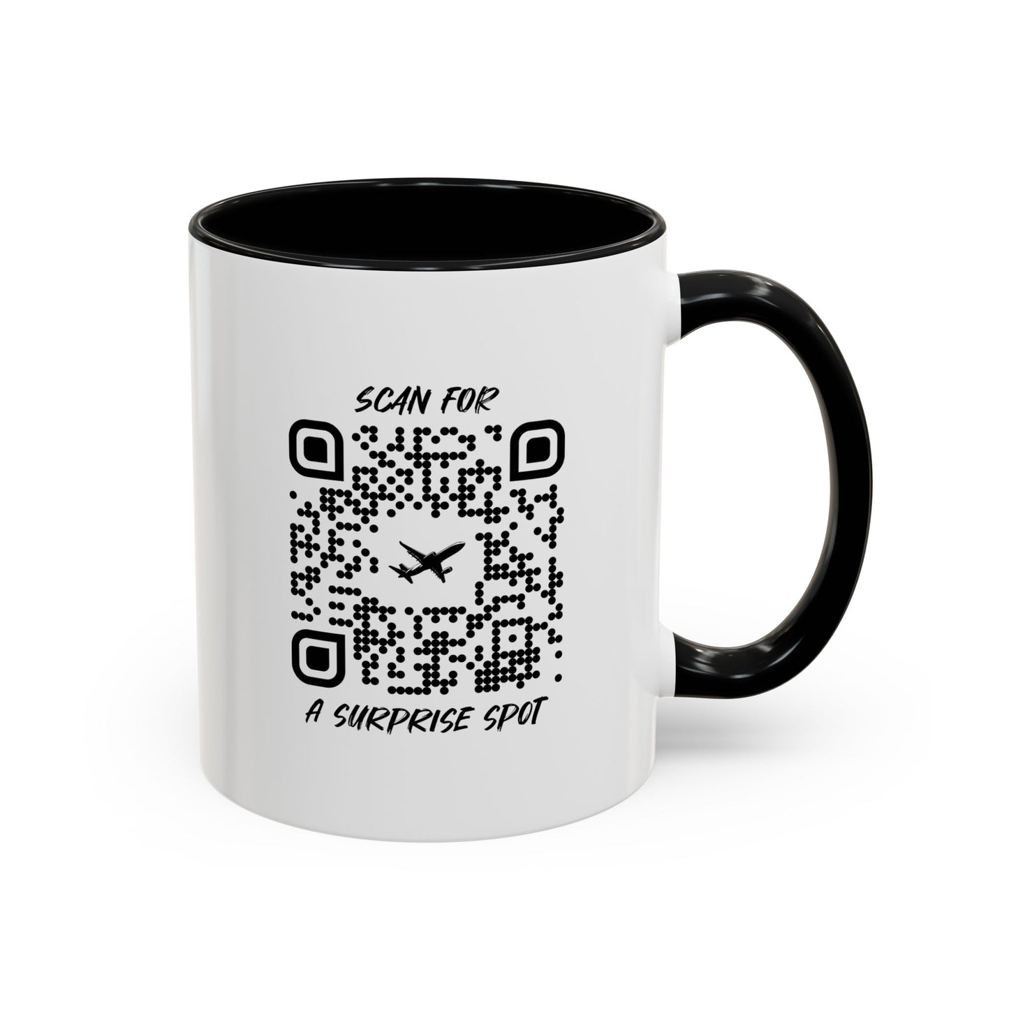 Travel β Mug β Black β Scan for a Surprise Spot