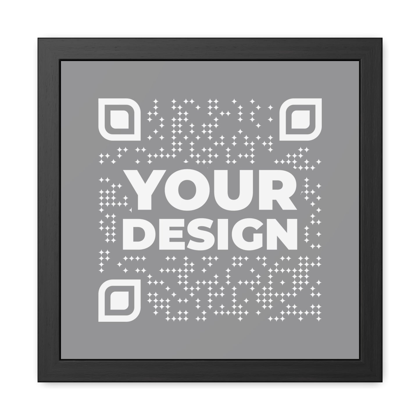Framed Poster β Grey
