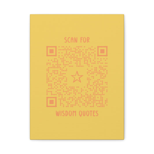 Inspiration β Canvas β Yellow β Scan for Wisdom Quotes