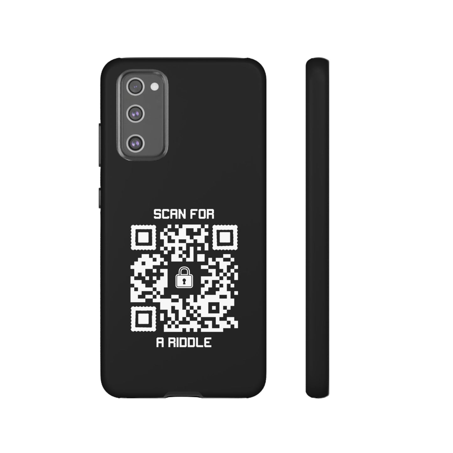 Hidden β Tough Case β Black β Scan for a Riddle
