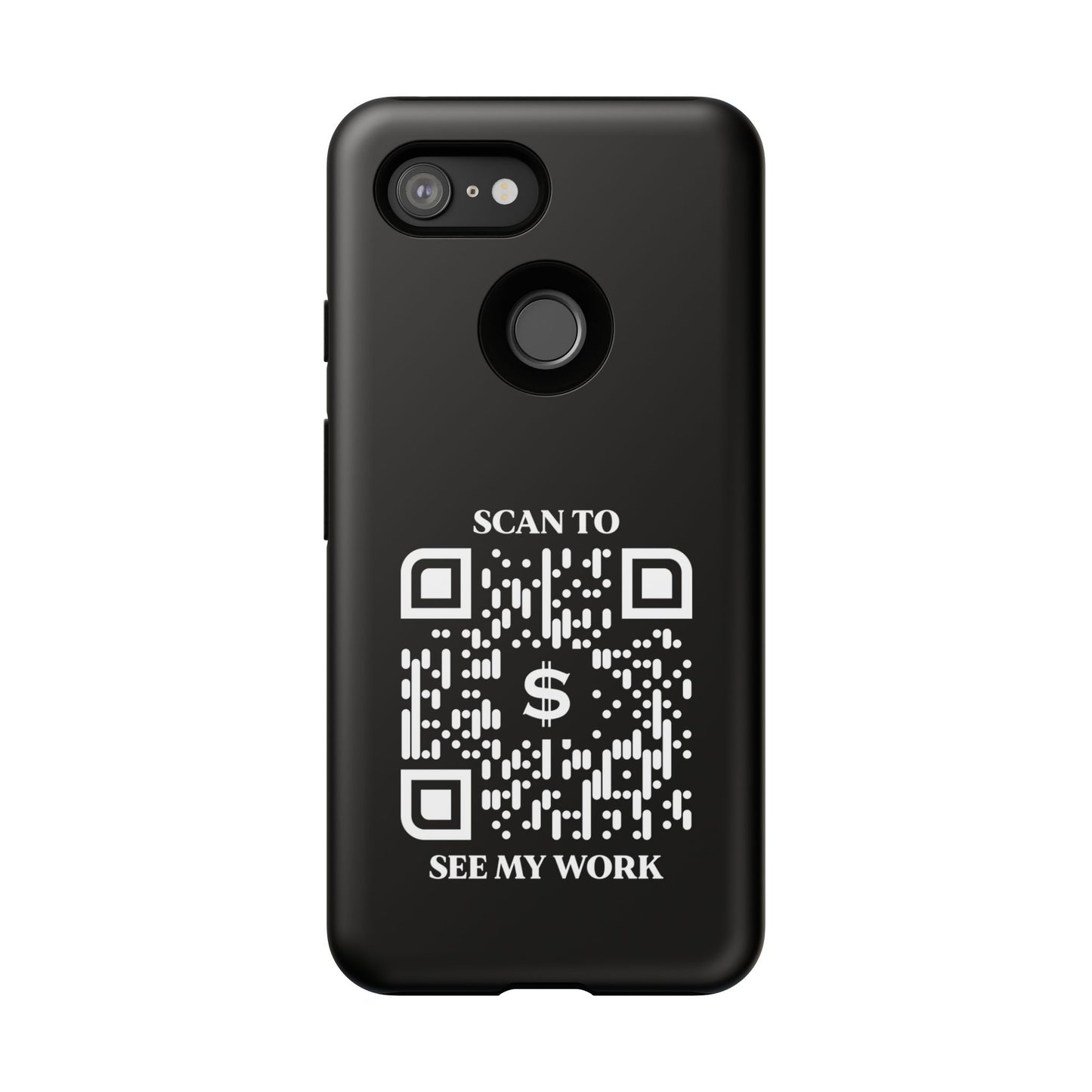 Business & Networking β Tough Case β Black β Scan to See My Work