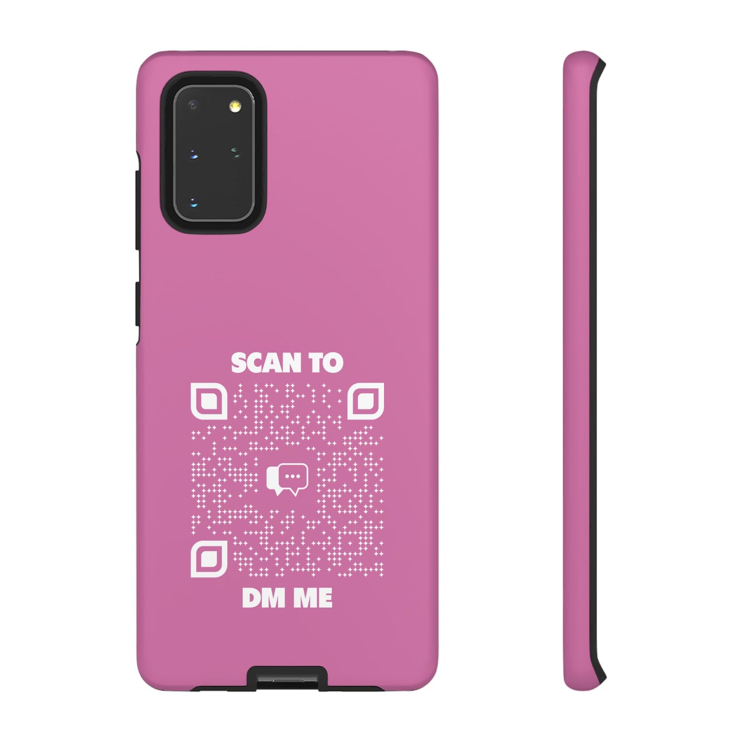 Dating β Tough Case β Pink β Scan to DM Me