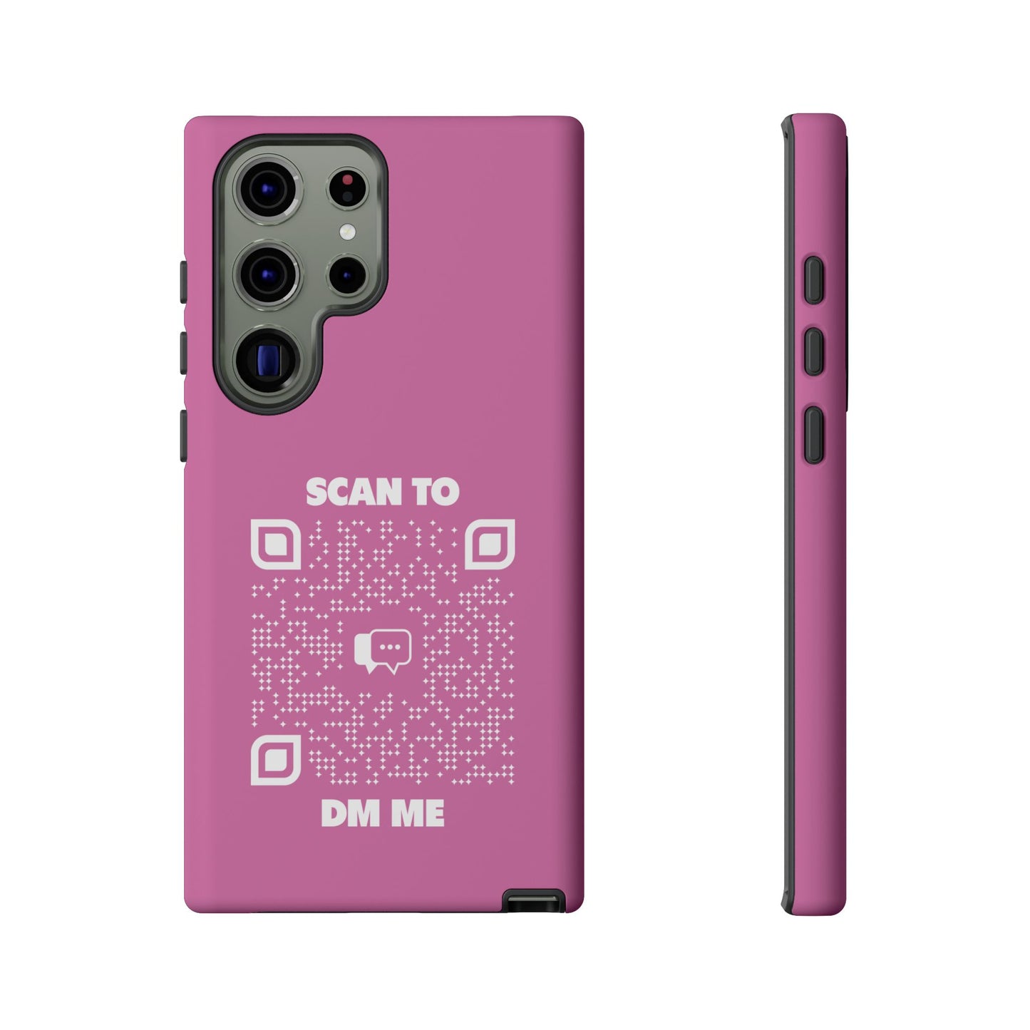 Dating β Tough Case β Pink β Scan to DM Me
