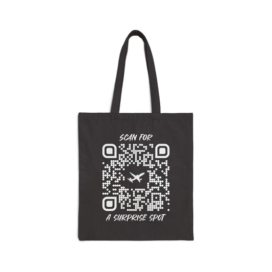 Travel – Tote Bag – Scan for a Surprise Spot