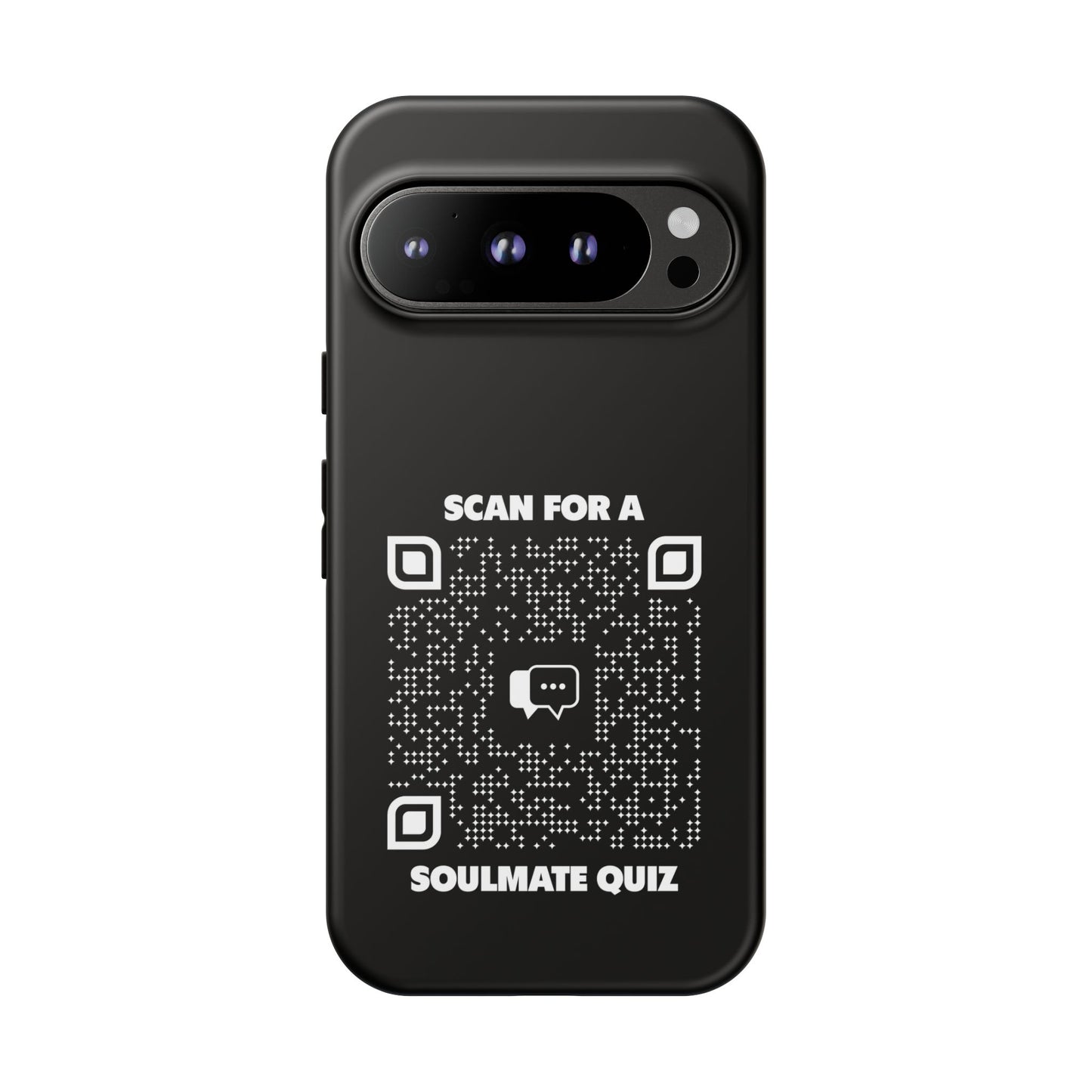 Dating โ Tough Case โ Black โ Scan for a Soulmate Quiz