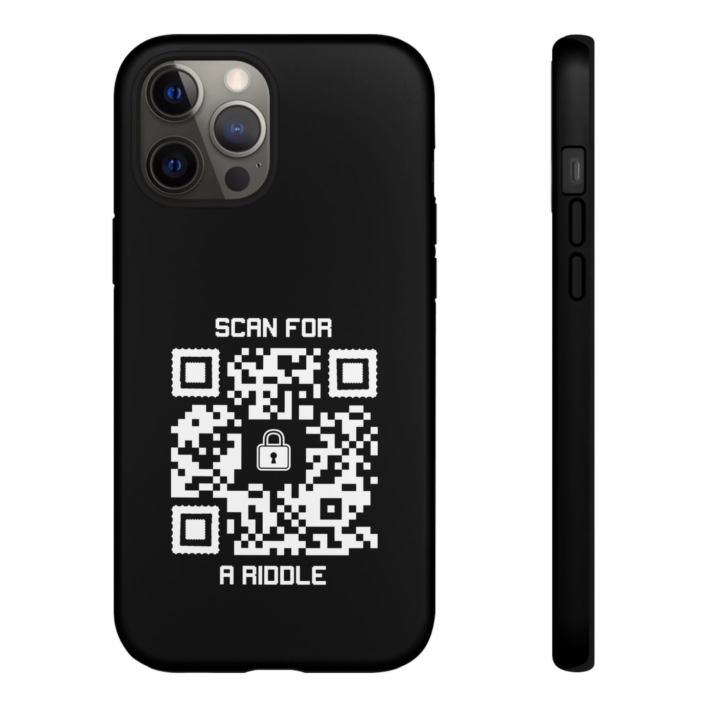 Hidden β Tough Case β Black β Scan for a Riddle