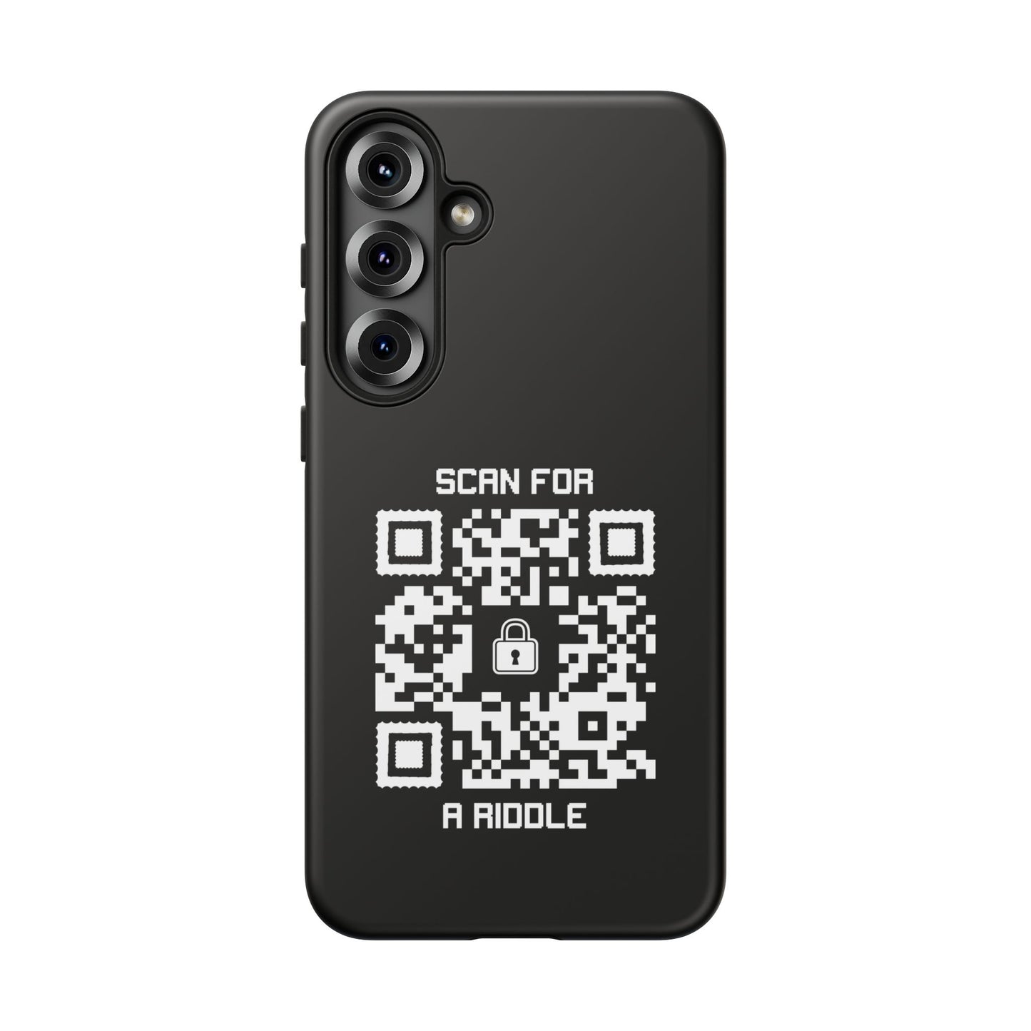 Hidden β Tough Case β Black β Scan for a Riddle
