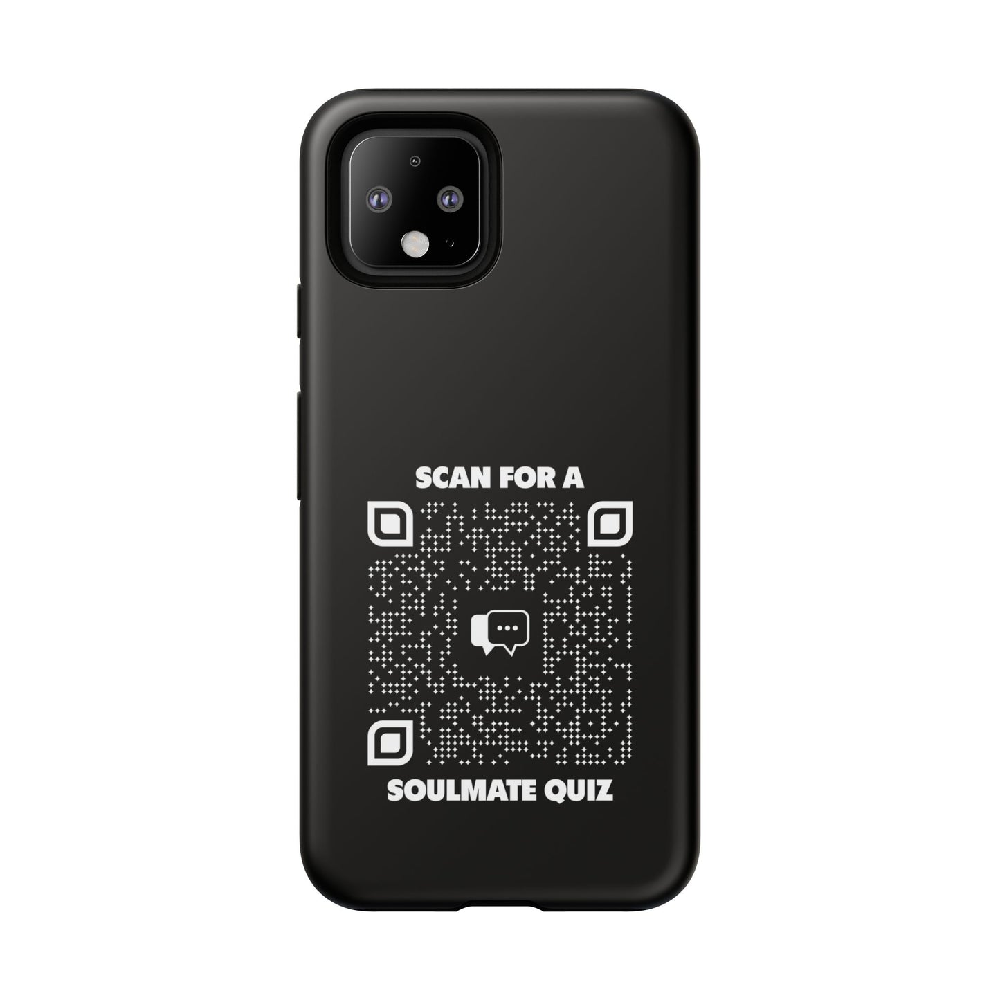 Dating โ Tough Case โ Black โ Scan for a Soulmate Quiz