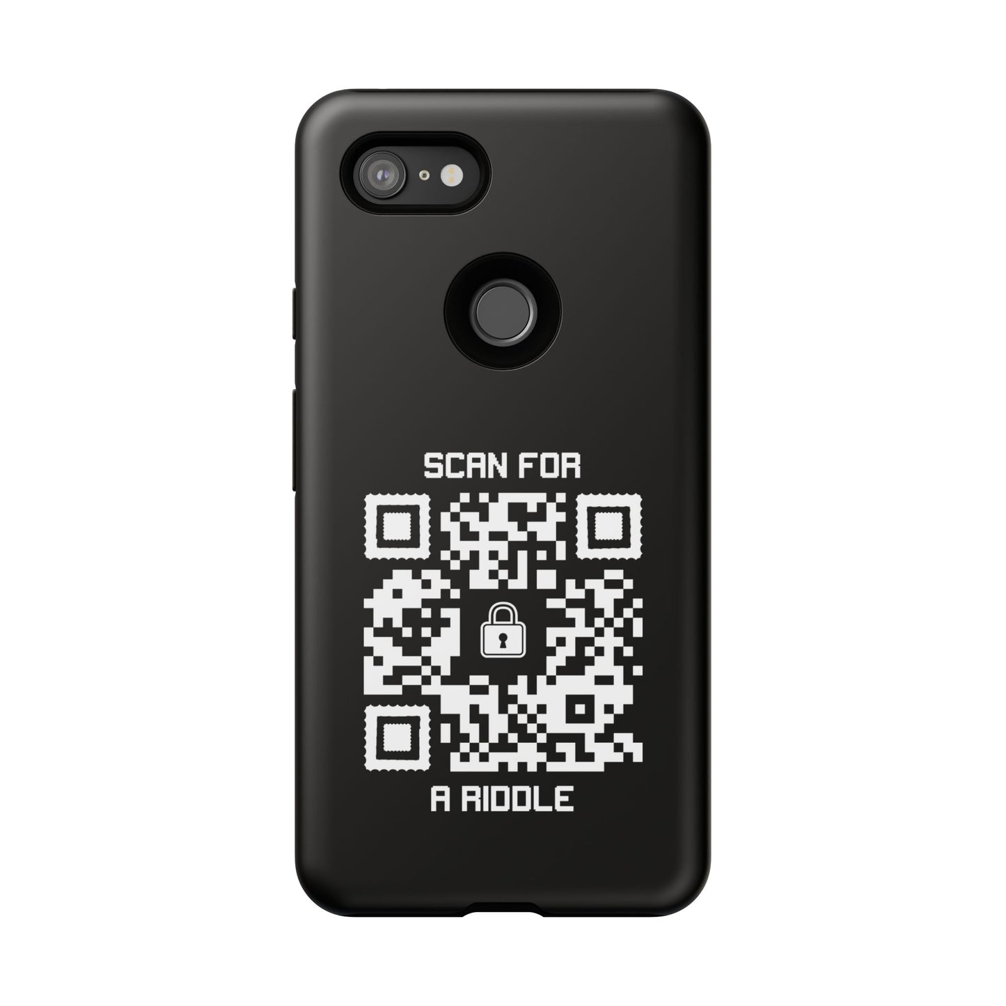 Hidden β Tough Case β Black β Scan for a Riddle