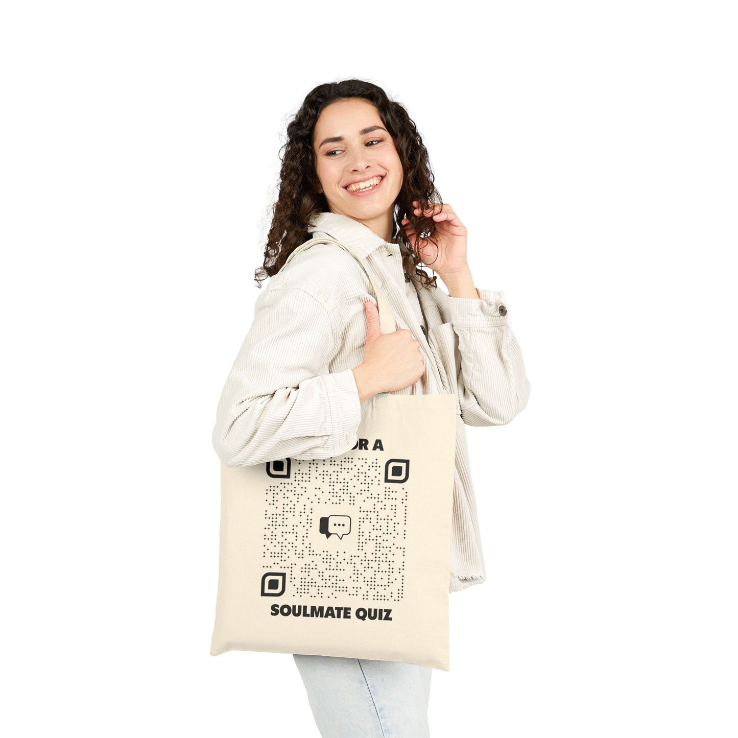 Dating – Tote Bag – Scan for a Soulmate Quiz