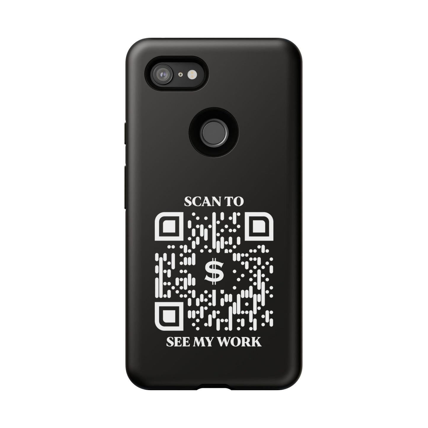 Business & Networking β Tough Case β Black β Scan to See My Work