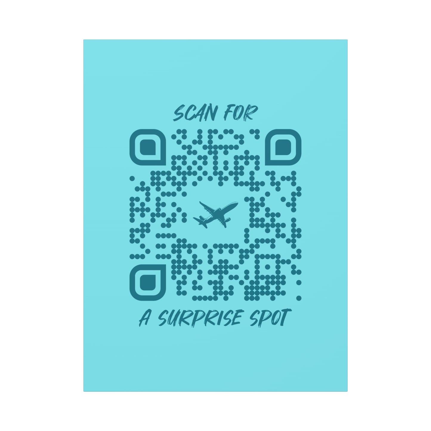 Travel β Canvas β Blue β Scan for a Surprise Spot