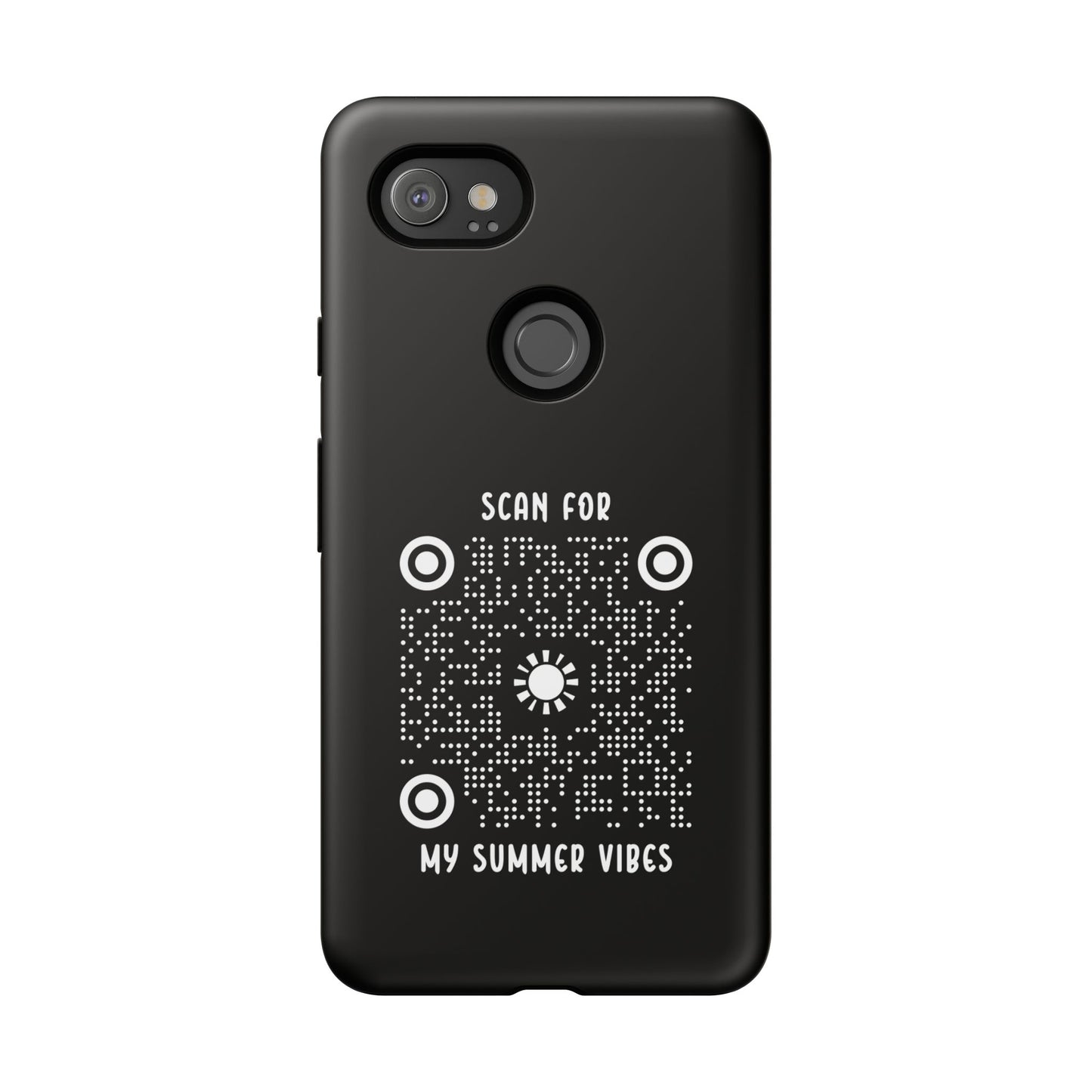 Summer β Tough Case β Black β Scan for My Summer Vibes