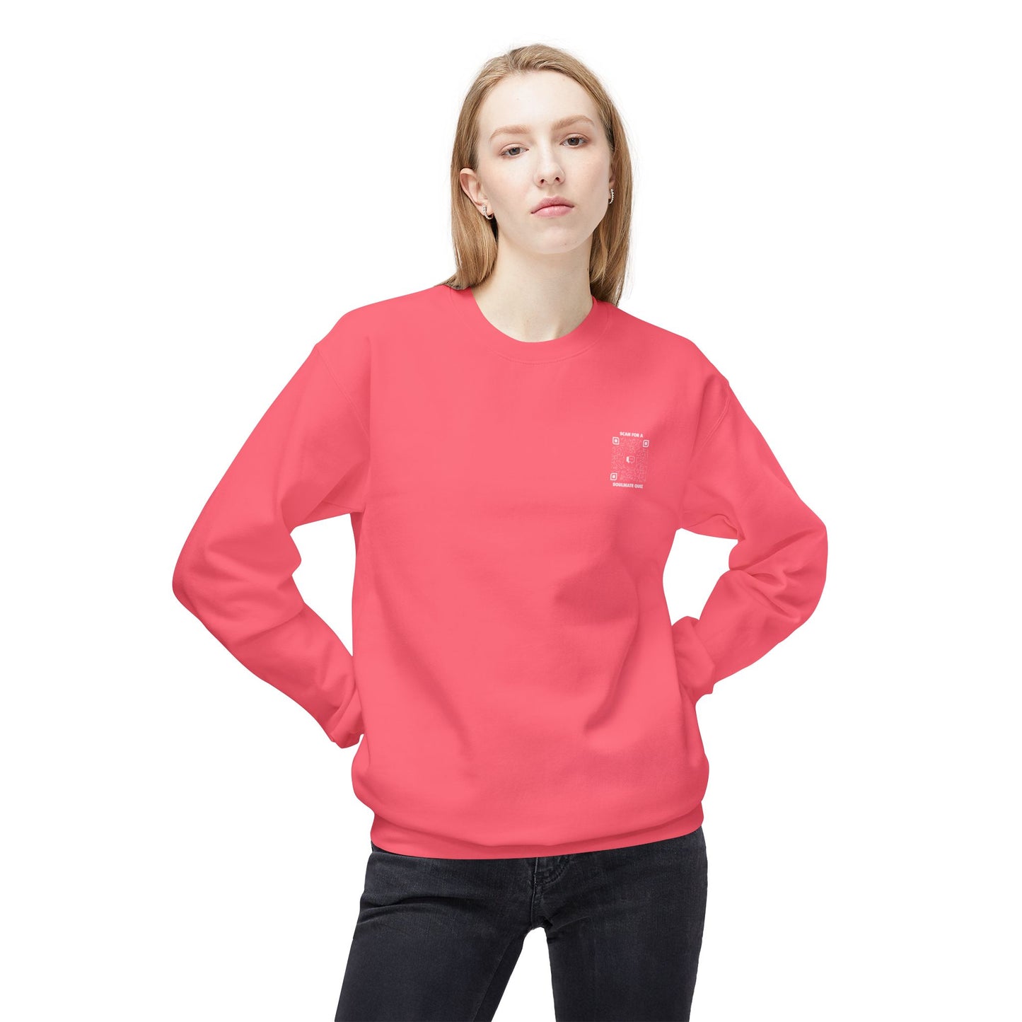 Dating โ Sweatshirt โ Scan for a Soulmate Quiz