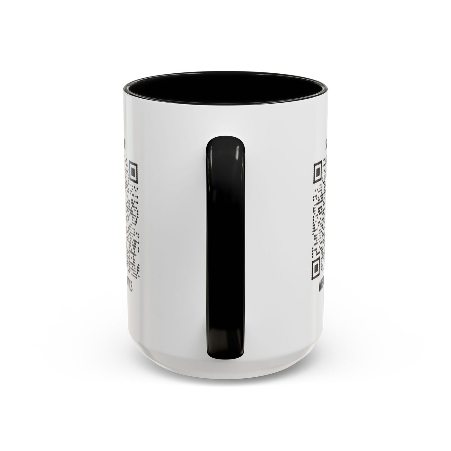 Inspiration – Mug – Black – Scan for Wisdom Quotes