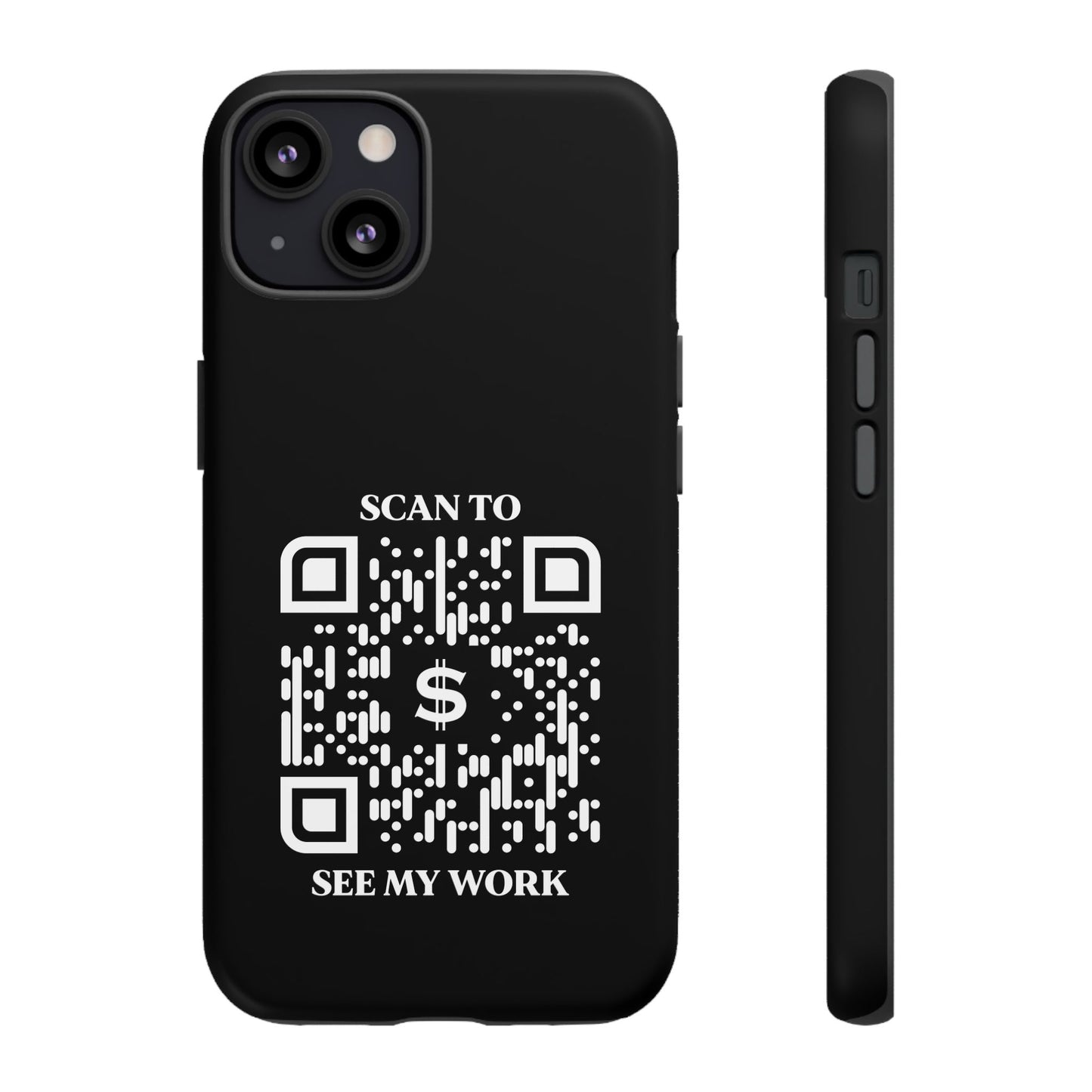 Business & Networking β Tough Case β Black β Scan to See My Work
