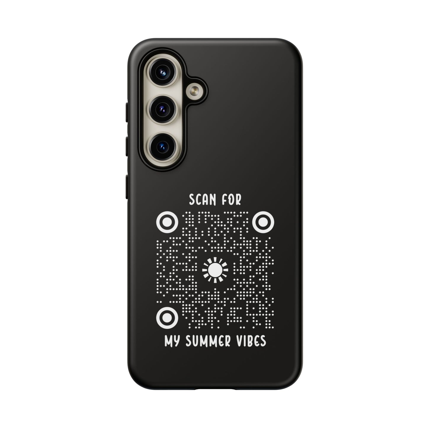 Summer β Tough Case β Black β Scan for My Summer Vibes