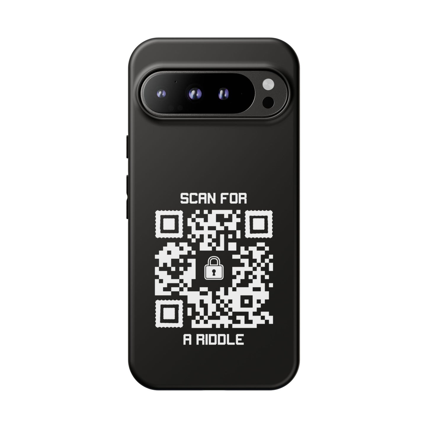 Hidden β Tough Case β Black β Scan for a Riddle