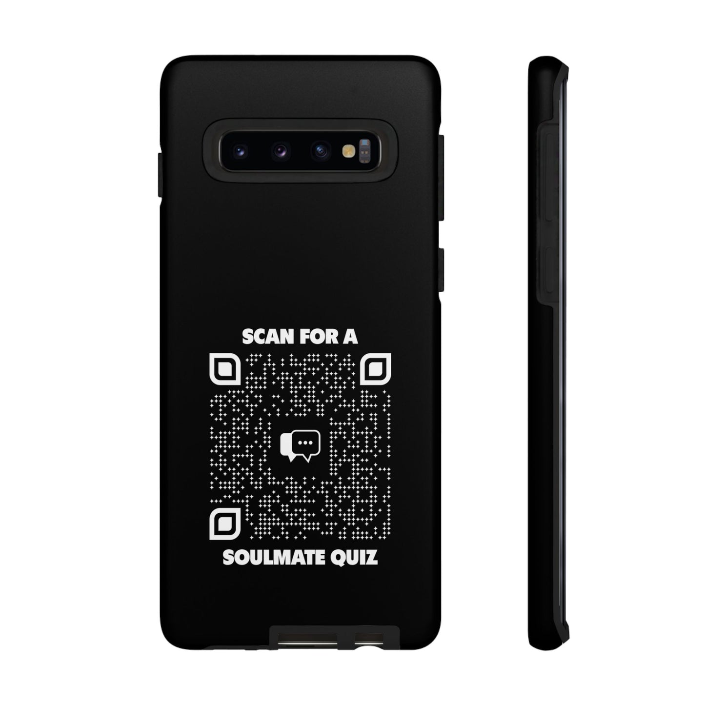 Dating โ Tough Case โ Black โ Scan for a Soulmate Quiz