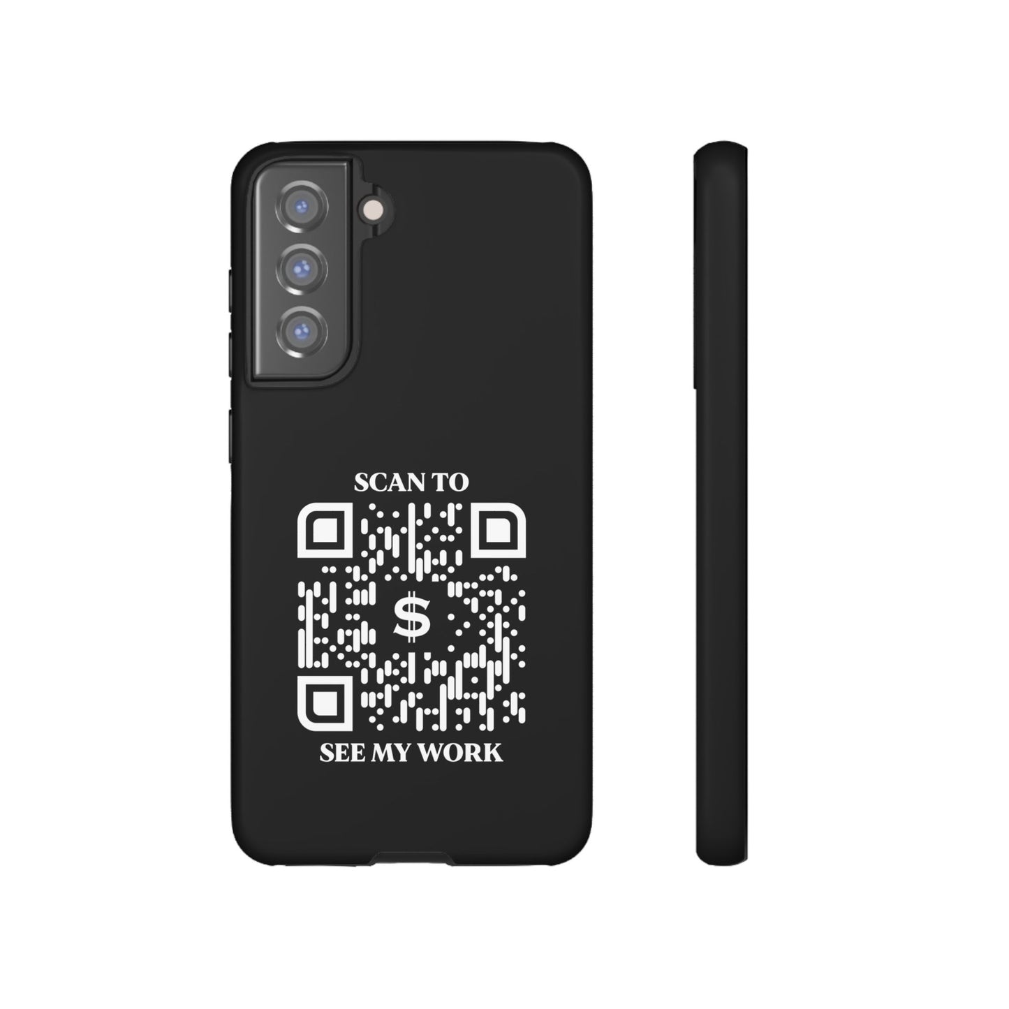 Business & Networking β Tough Case β Black β Scan to See My Work