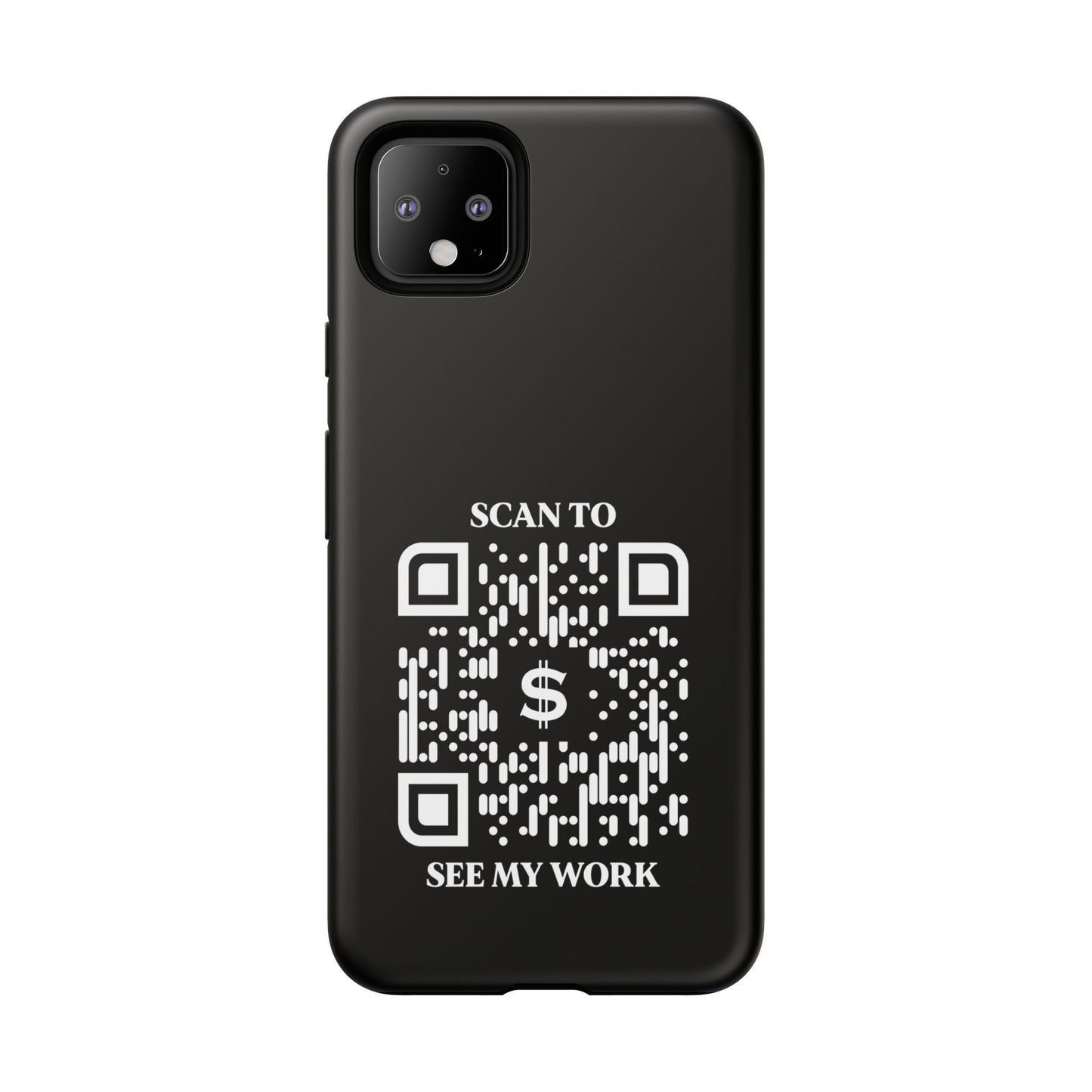 Business & Networking β Tough Case β Black β Scan to See My Work